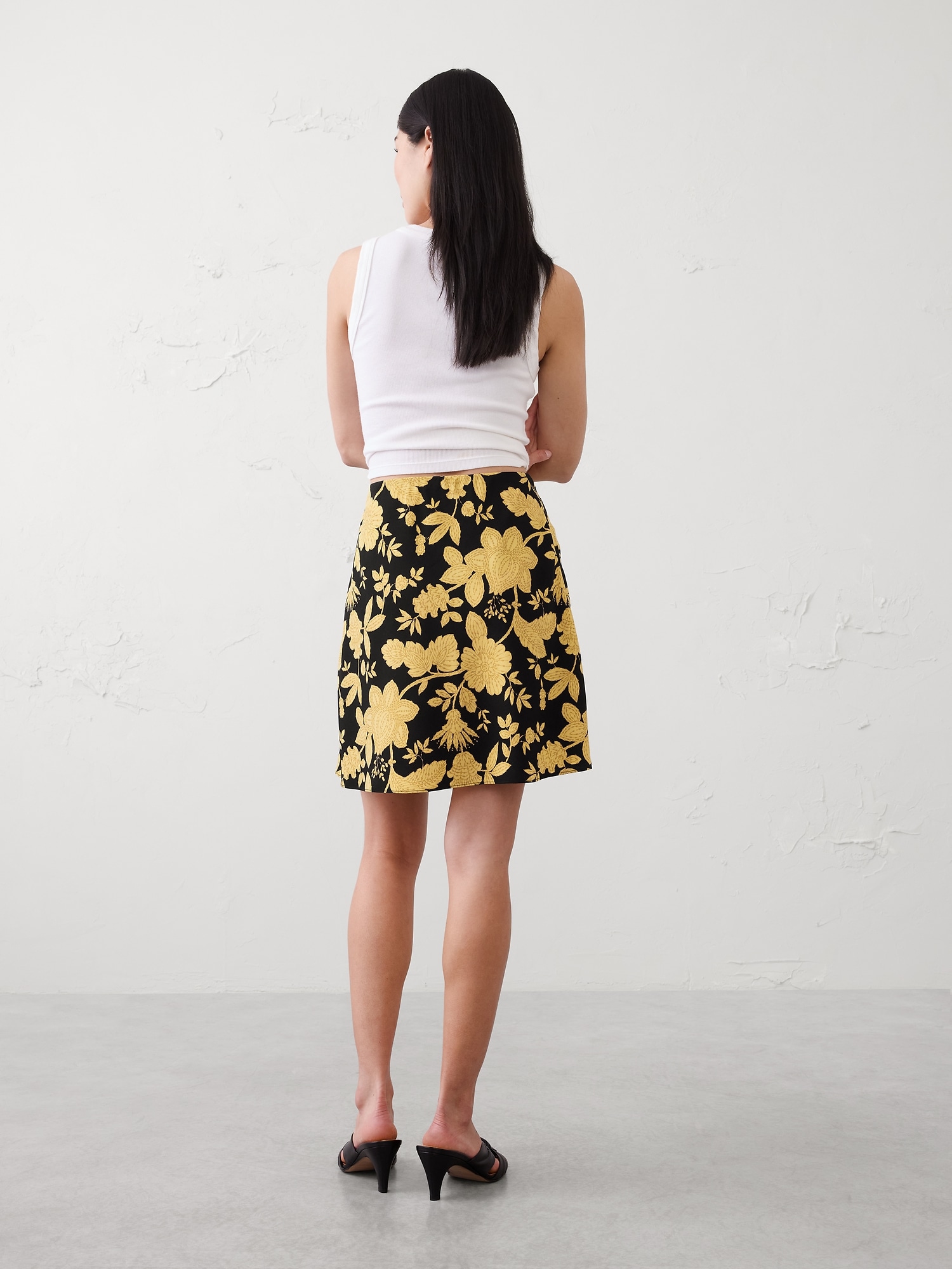 Image number 2 showing, Bias Mini Skirt