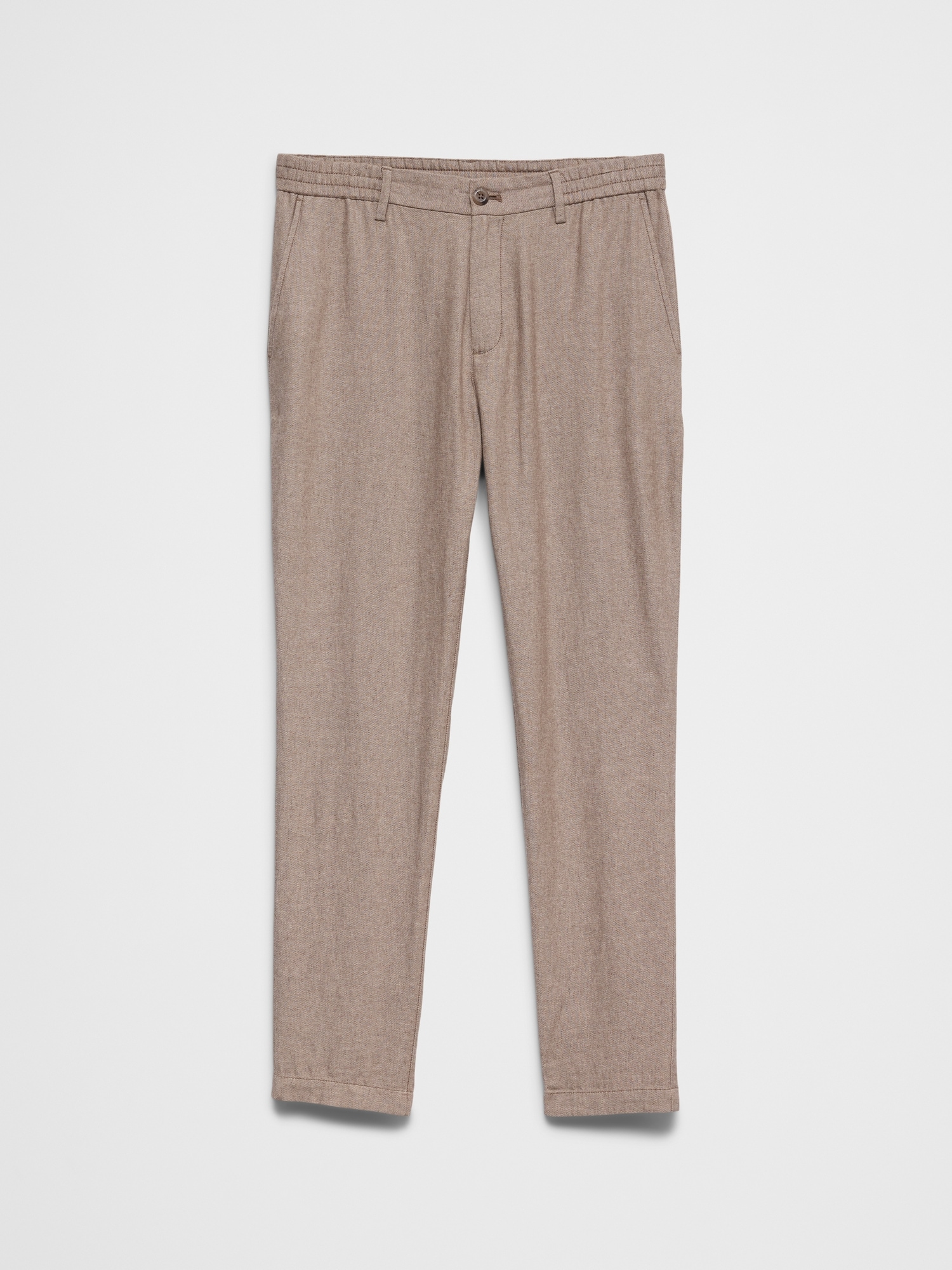 Image number 4 showing, Athletic-Fit Linen-Blend Pant