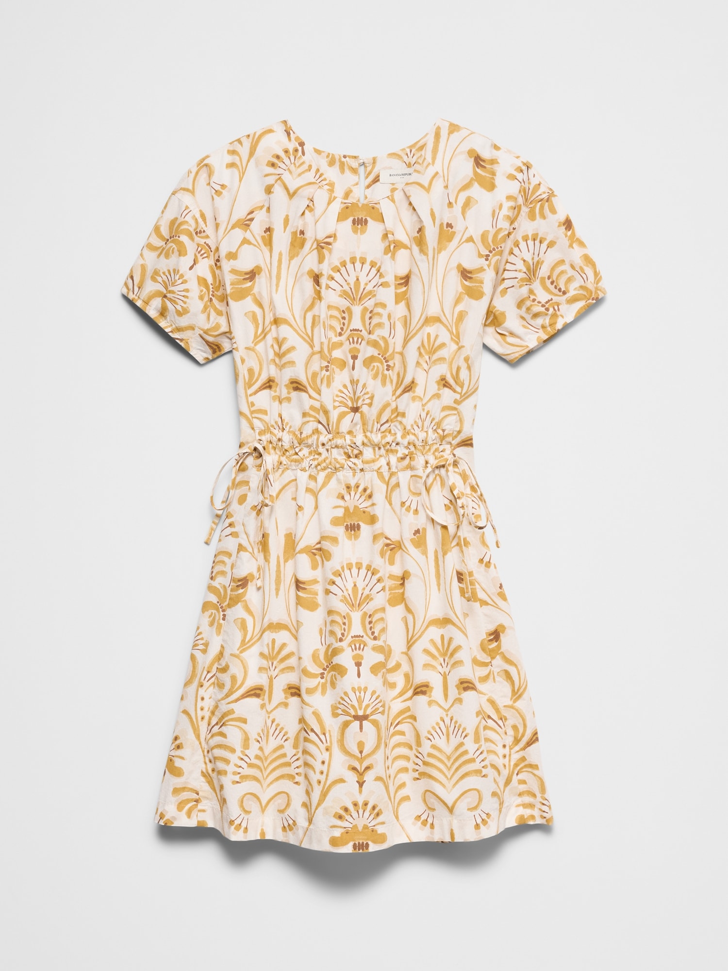 Image number 7 showing, Poplin Pleated Mini Dress