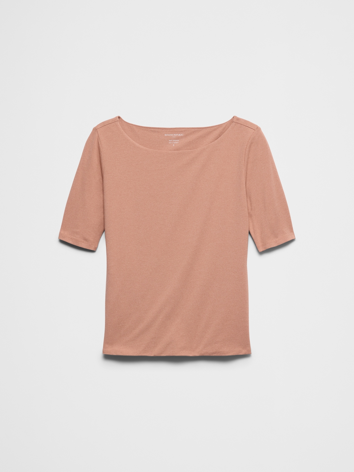 Image number 4 showing, Soft Stretch Elbow-Sleeve Top