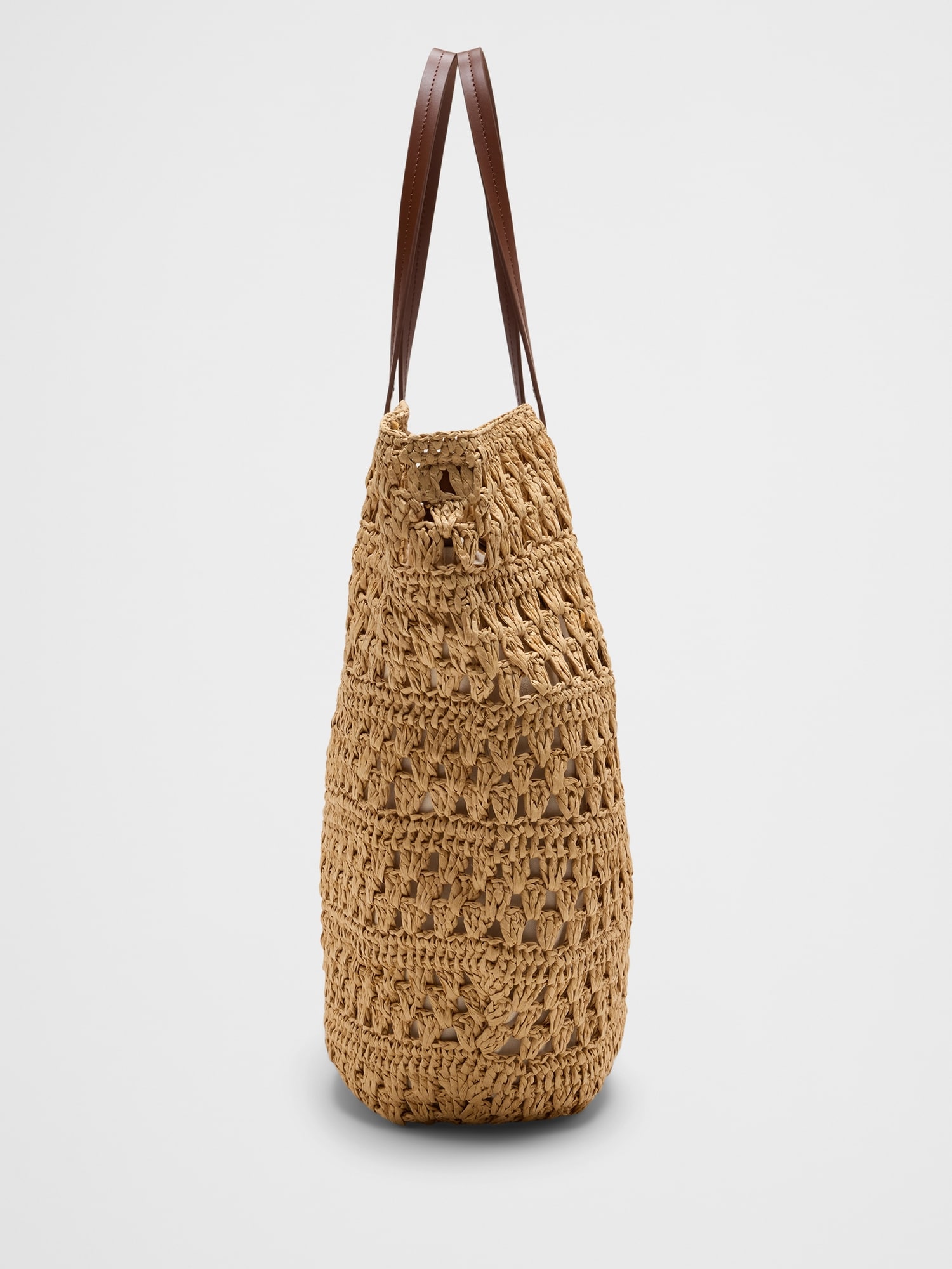 Image number 3 showing, Straw Market Tote