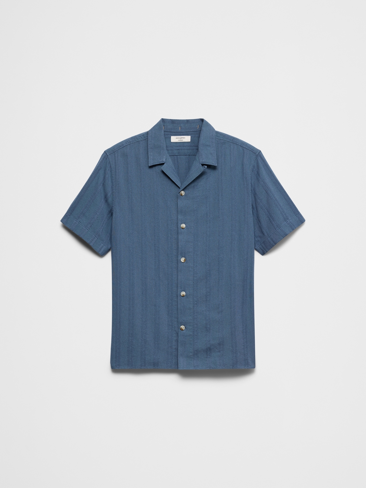 Image number 7 showing, Standard-Fit Textured Resort Shirt