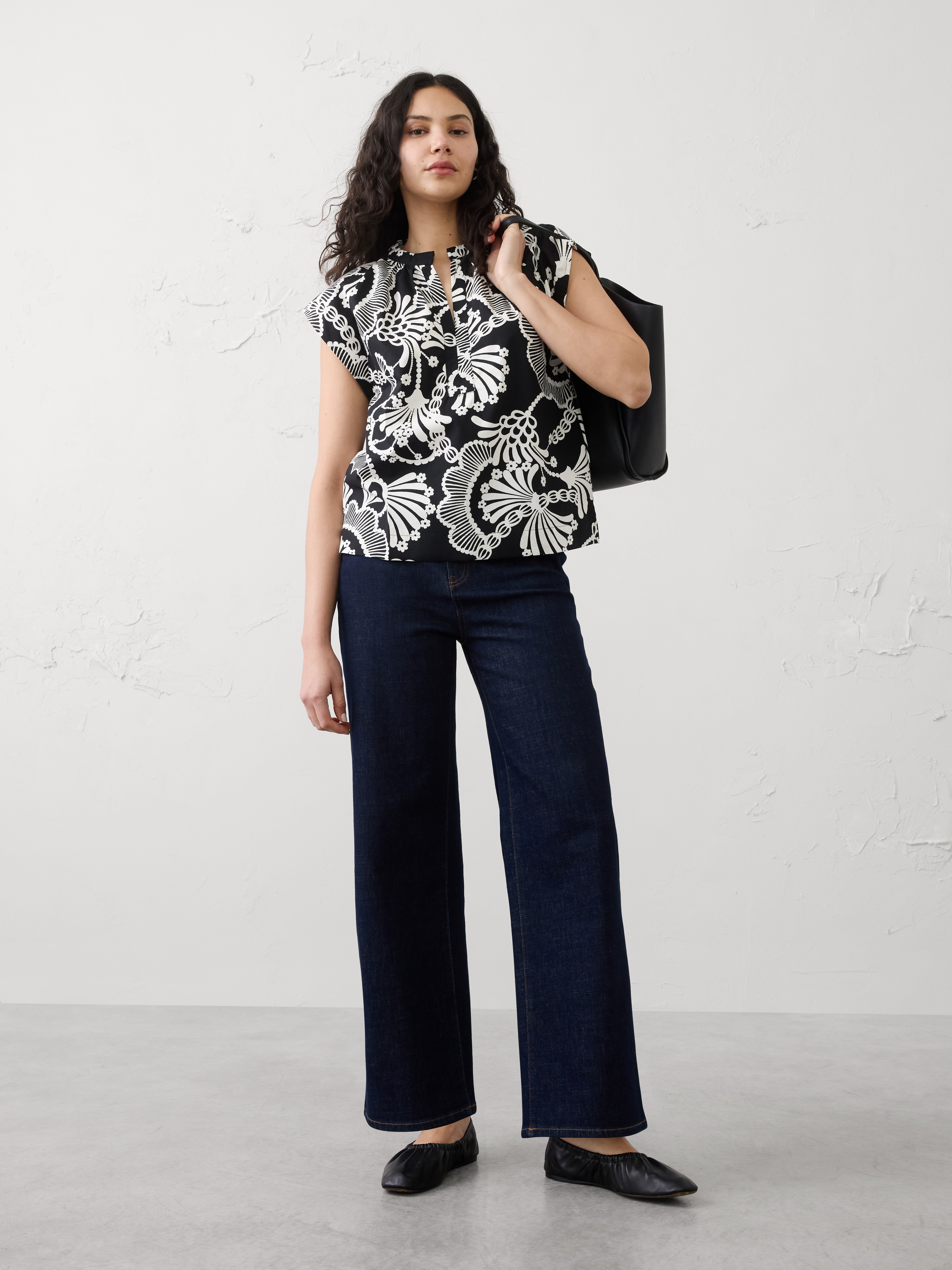 Raglan-Sleeve Top