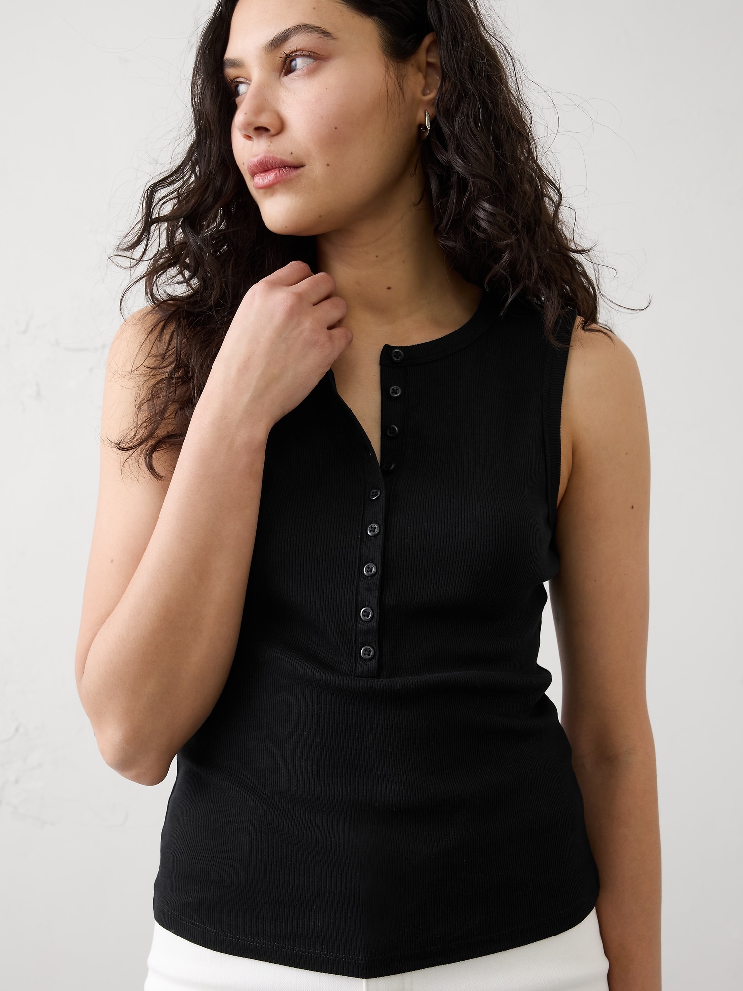 Image number 3 showing, Ribbed Henley