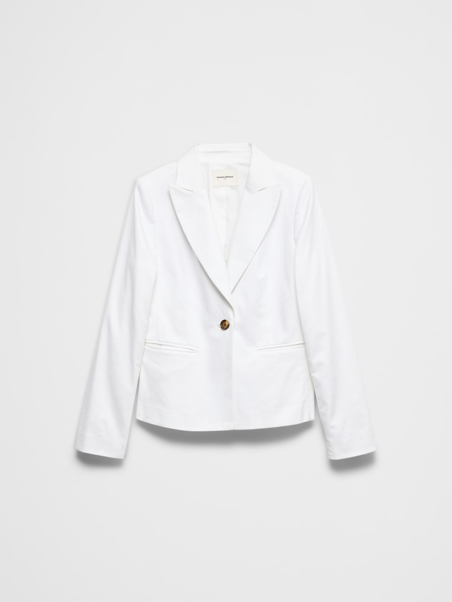 Image number 4 showing, Linen-Blend Tailored Blazer