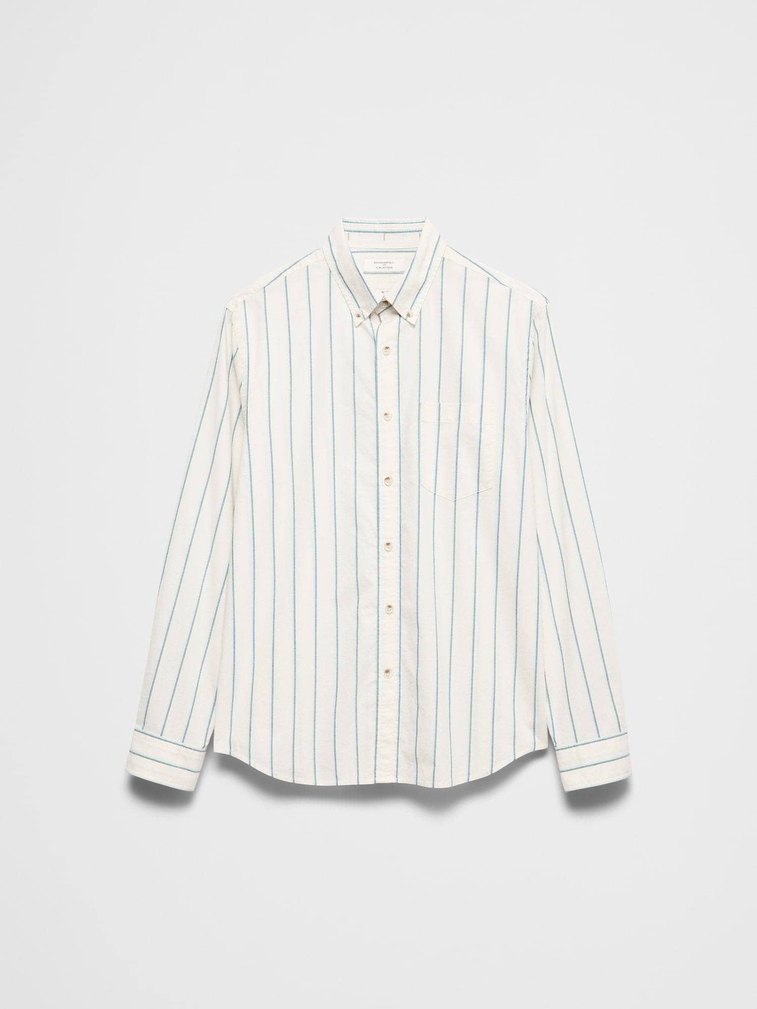 Image number 4 showing, Slim-Fit Softwash Cotton Shirt