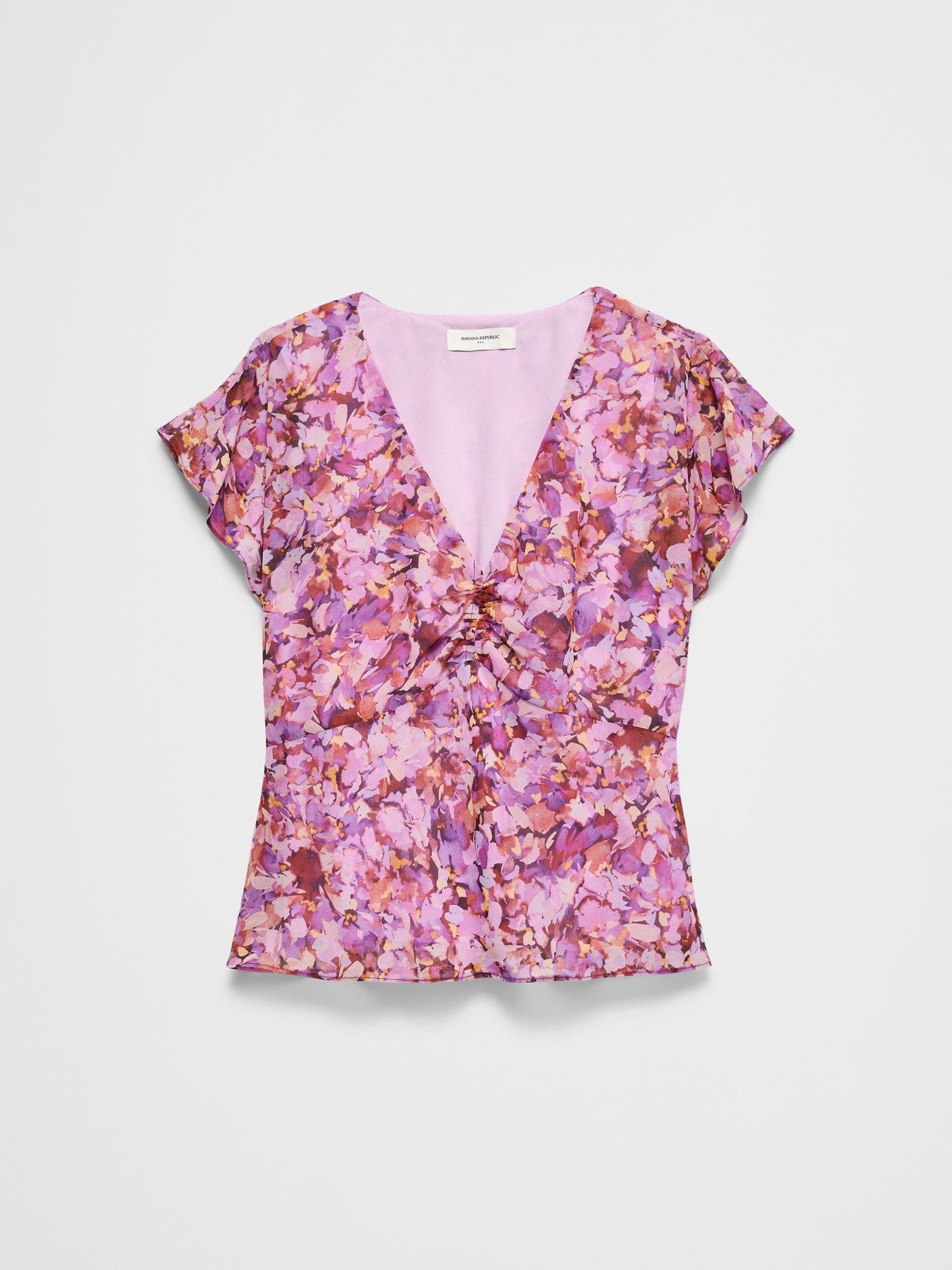 Image number 4 showing, Ruched-Front Top