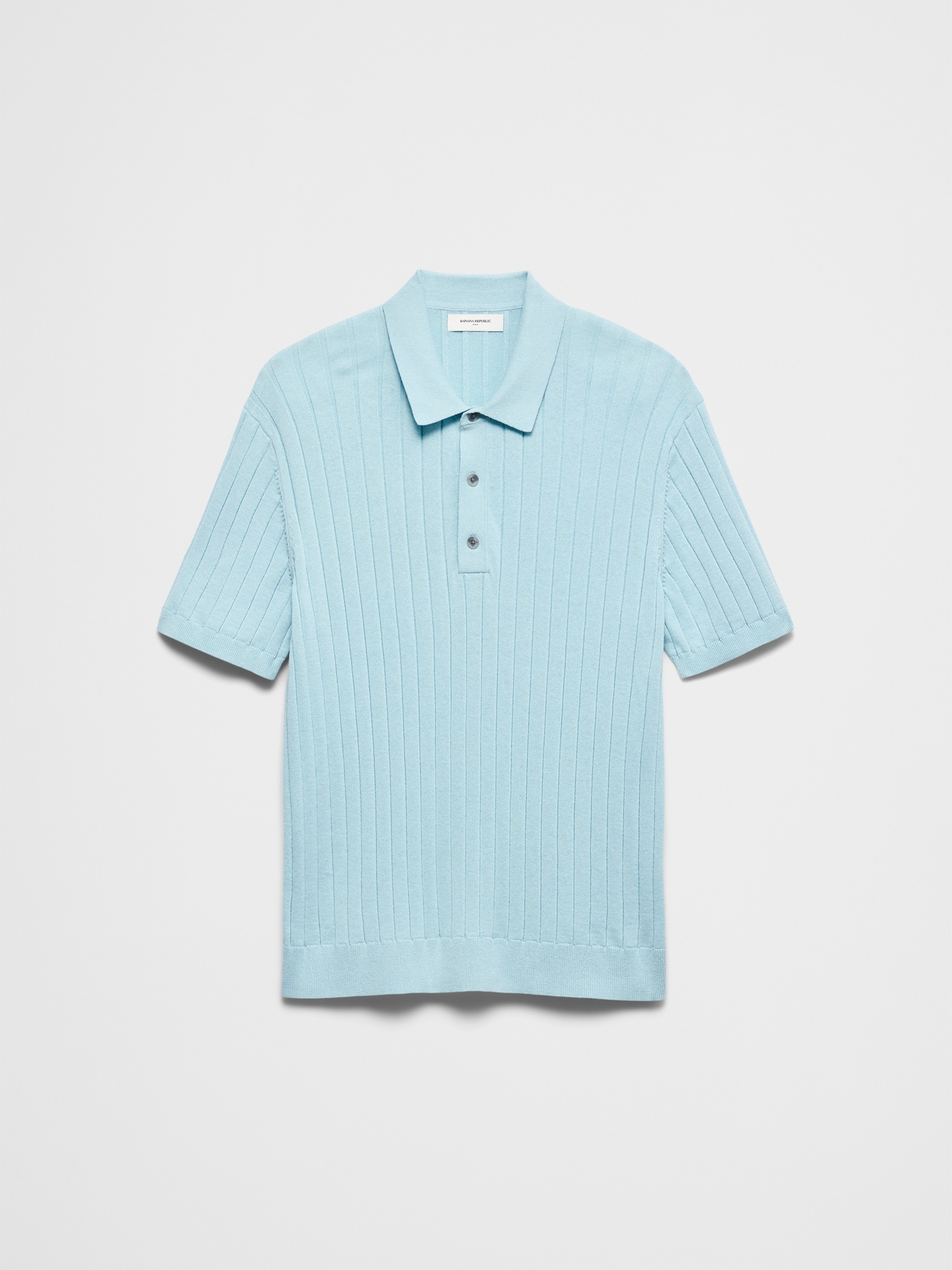 Image number 4 showing, Slim-Fit Wide-Ribbed Sweater Polo