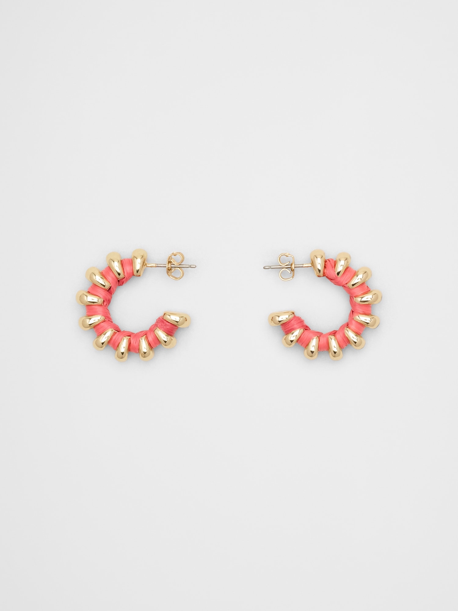 Thread Huggie Earrings