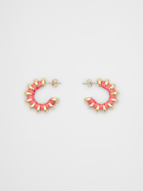 Thread Huggie Earrings