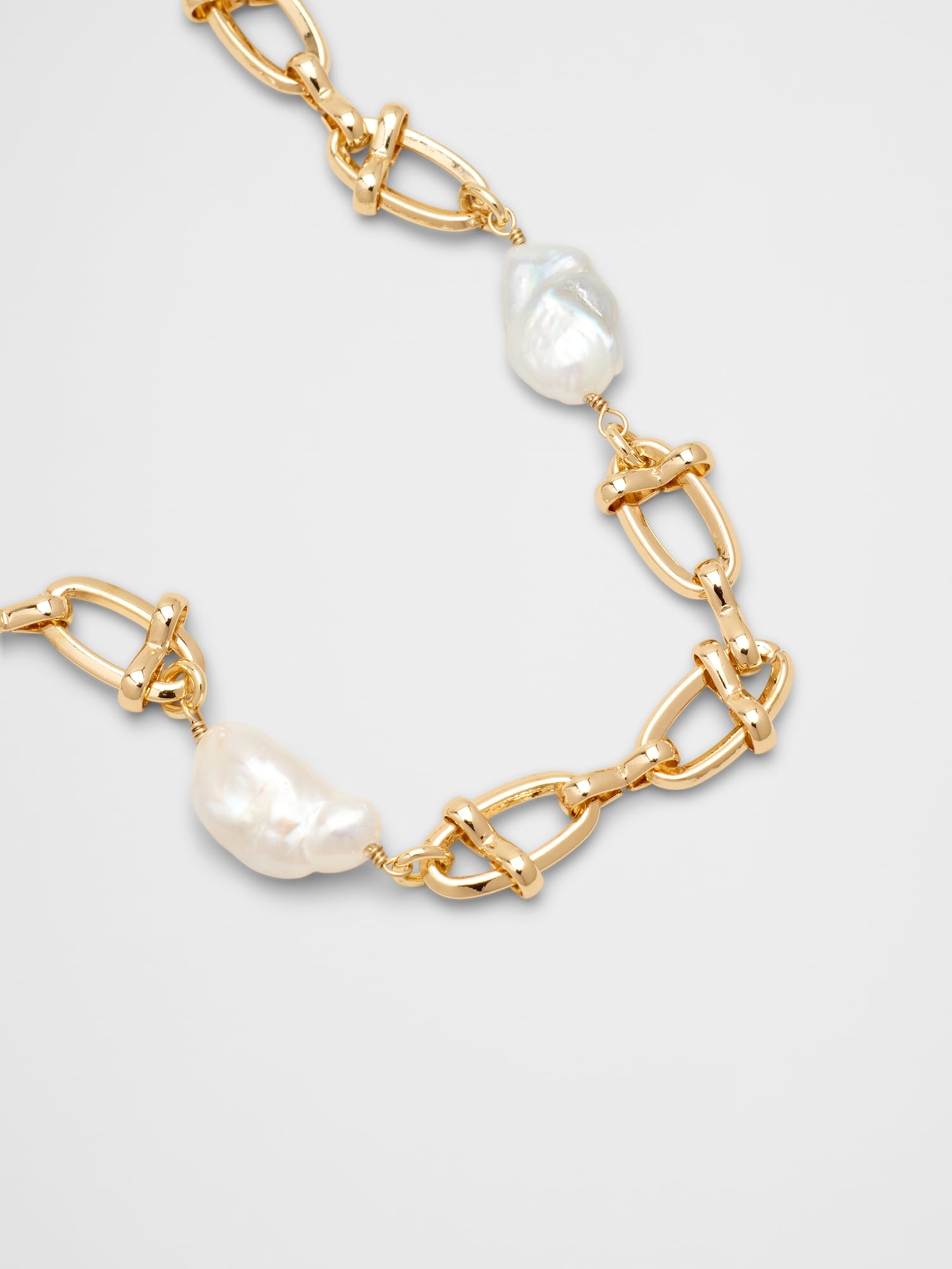 Image number 2 showing, Pearl Chain Necklace