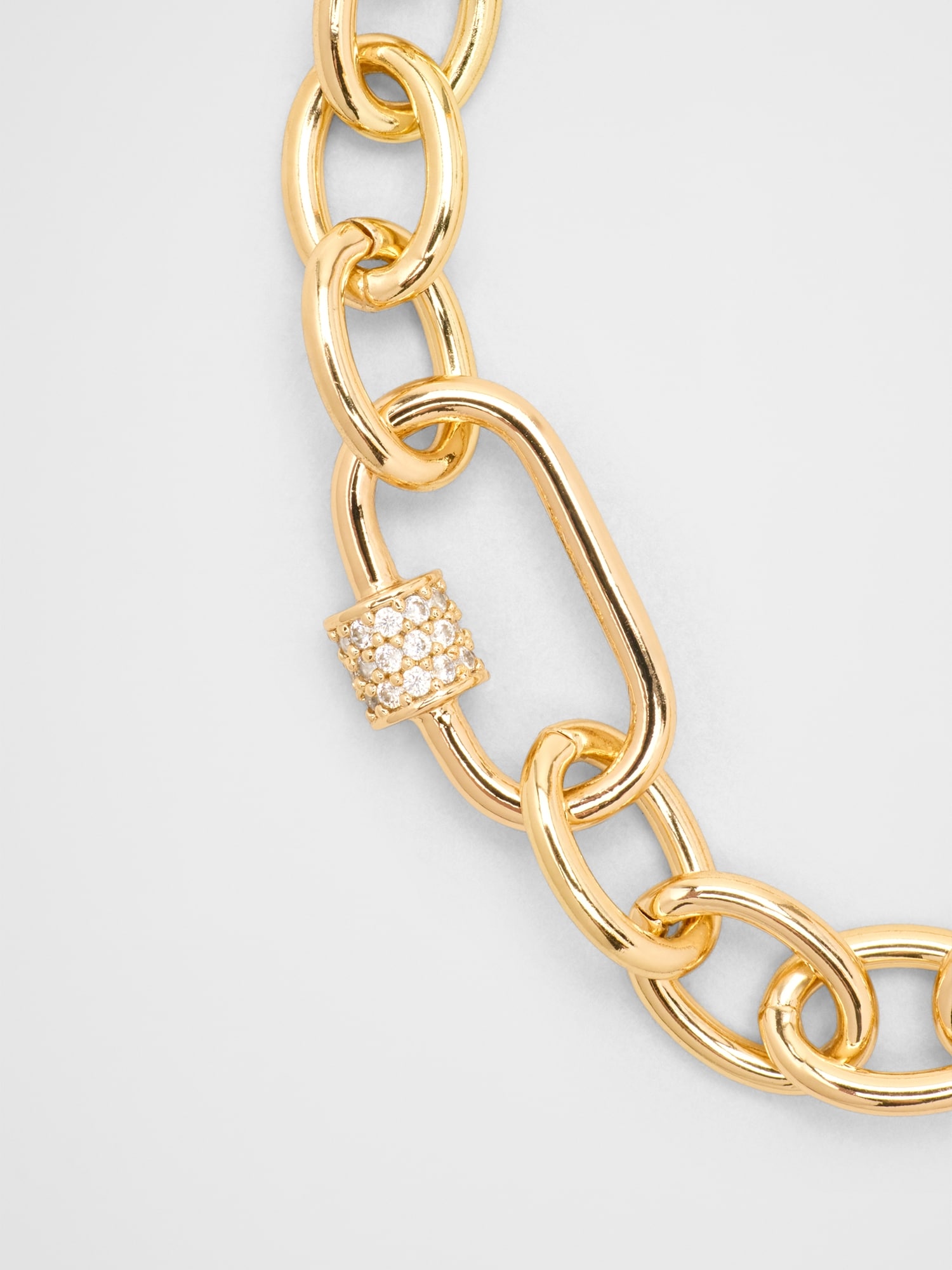 Image number 2 showing, Carabiner Chain Bracelet