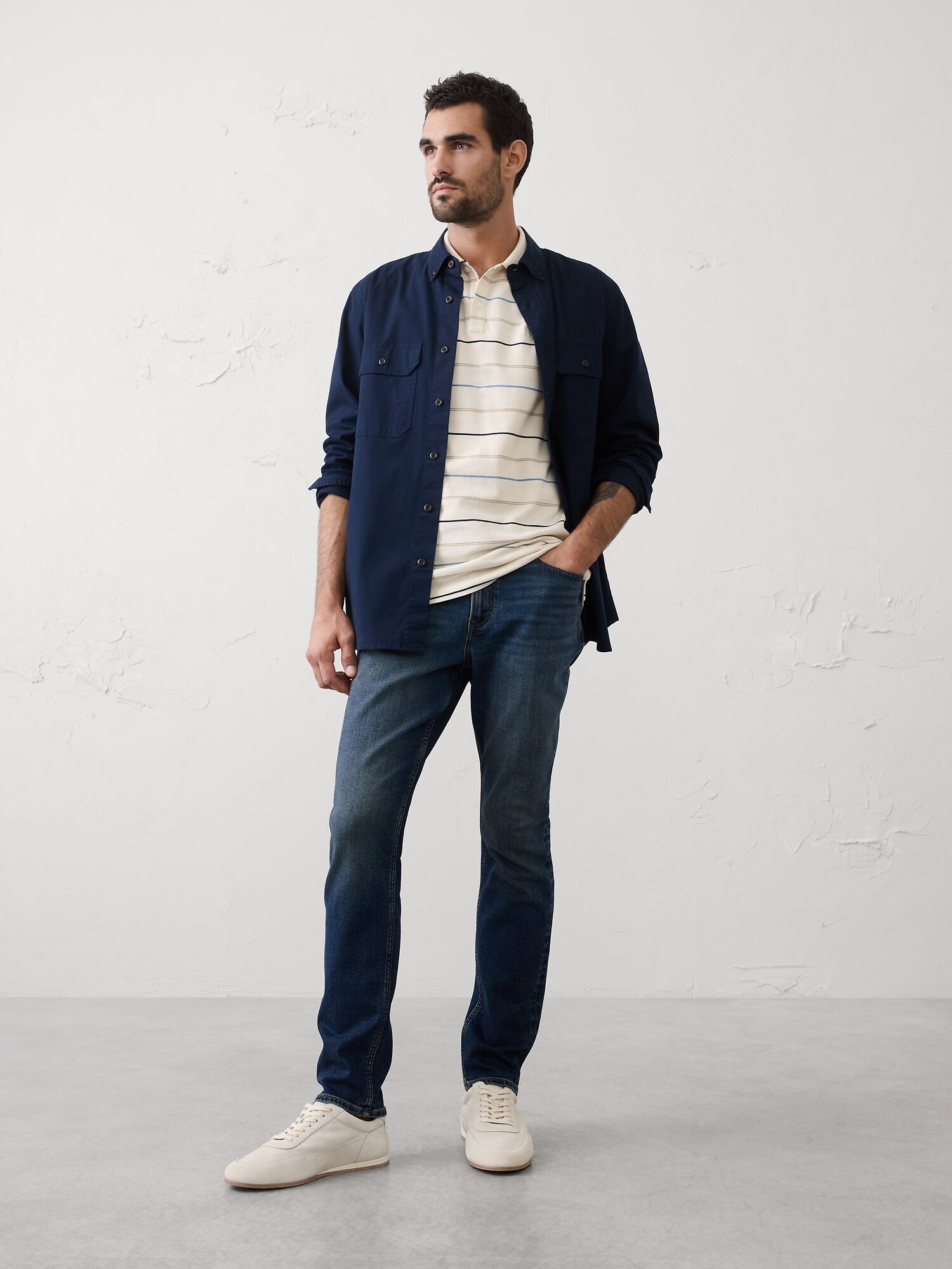 Image number 3 showing, Standard-Fit Pique Polo