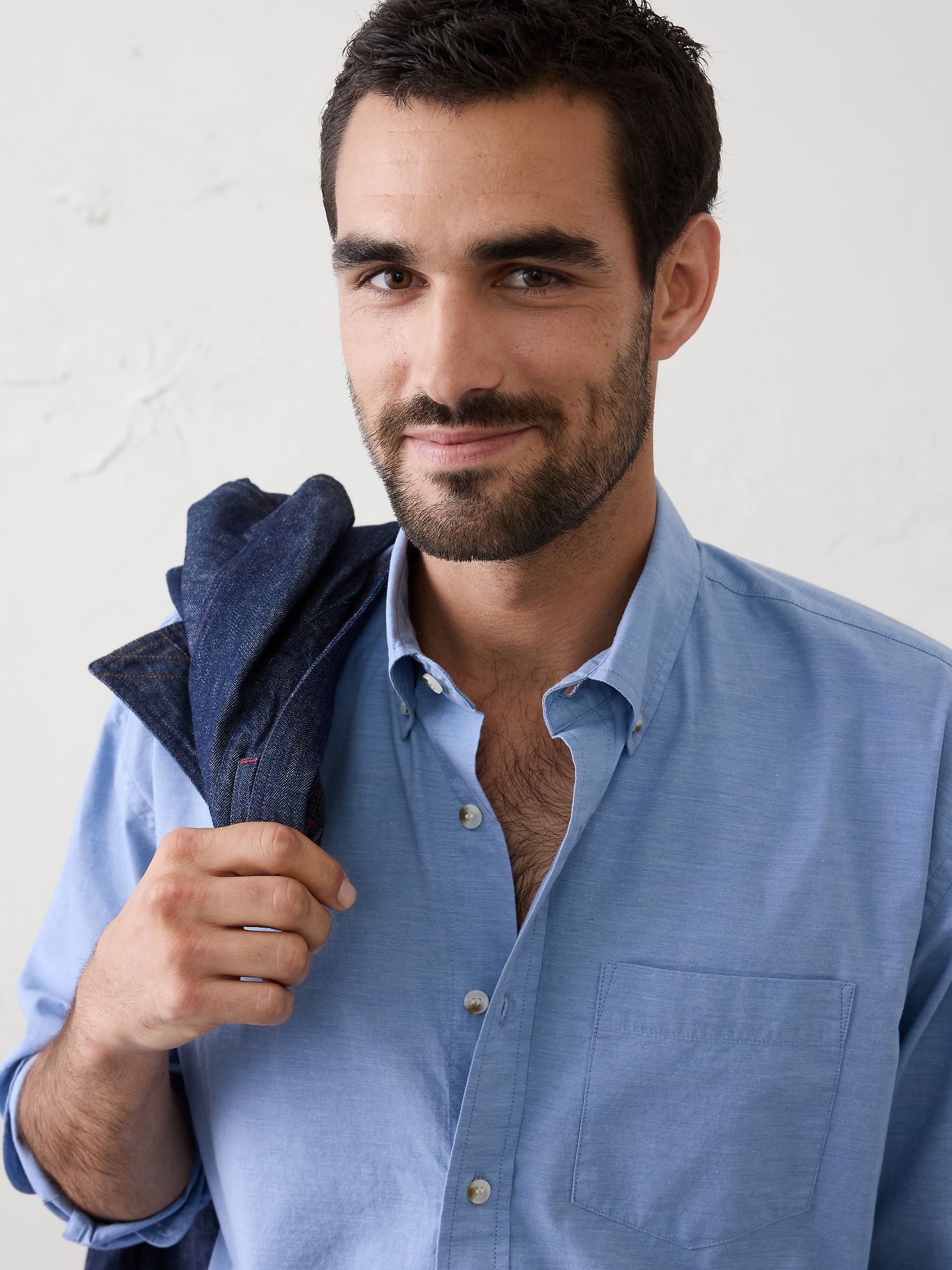 Image number 3 showing, Relaxed-Fit Softwash Cotton Shirt