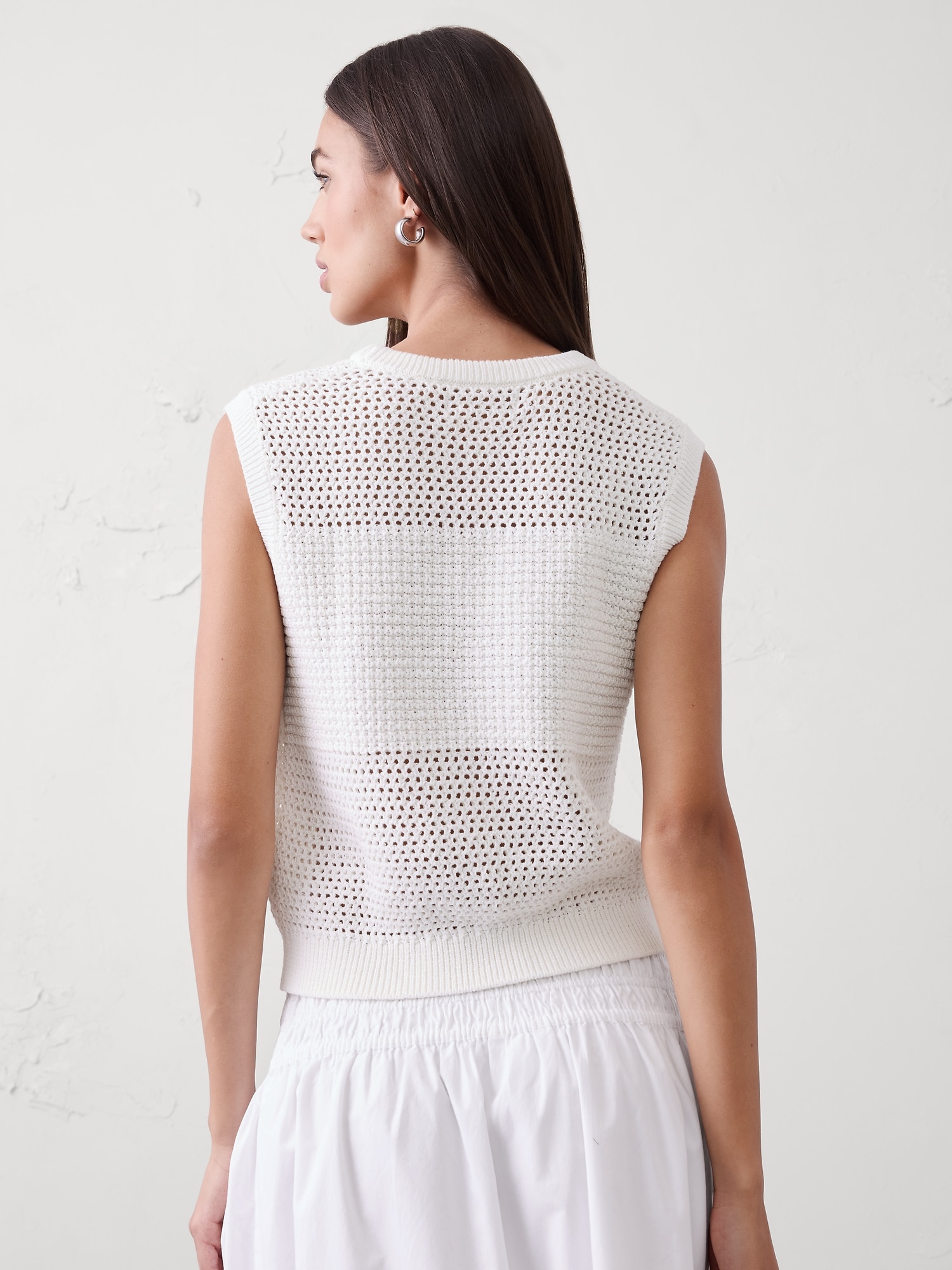 Image number 2 showing, Mixed Stitch Sweater Tank