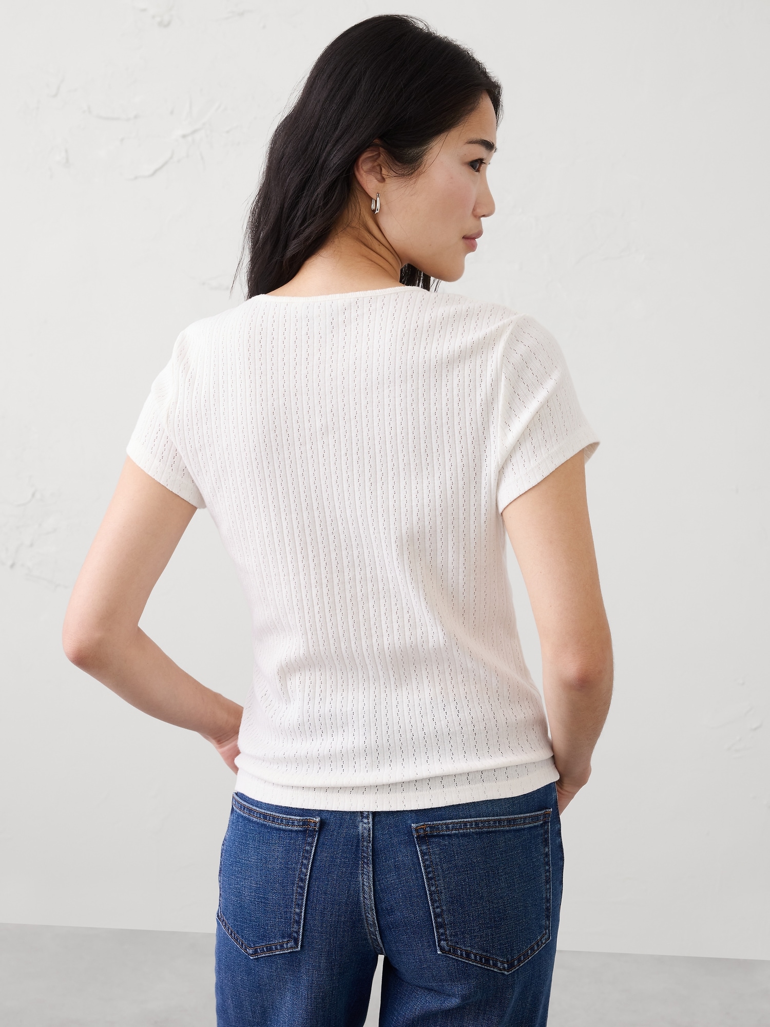 Image number 2 showing, Pointelle Baby T-Shirt