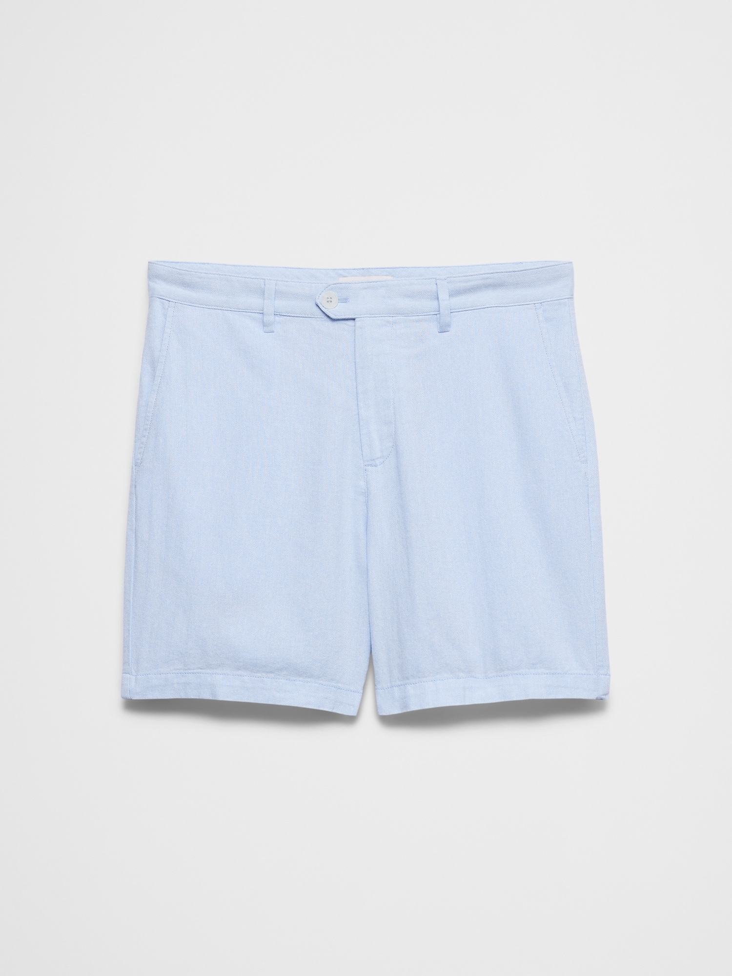 Image number 4 showing, Slim-Fit 7" Linen-Blend Short