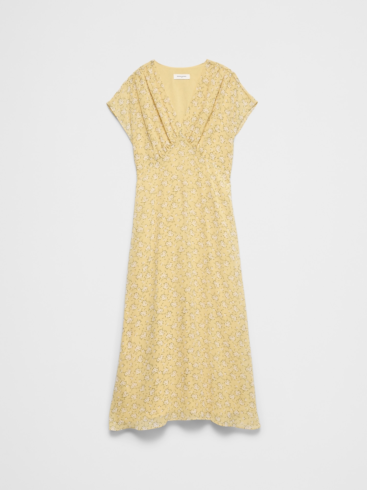 Image number 4 showing, Gathered Empire Midi Dress