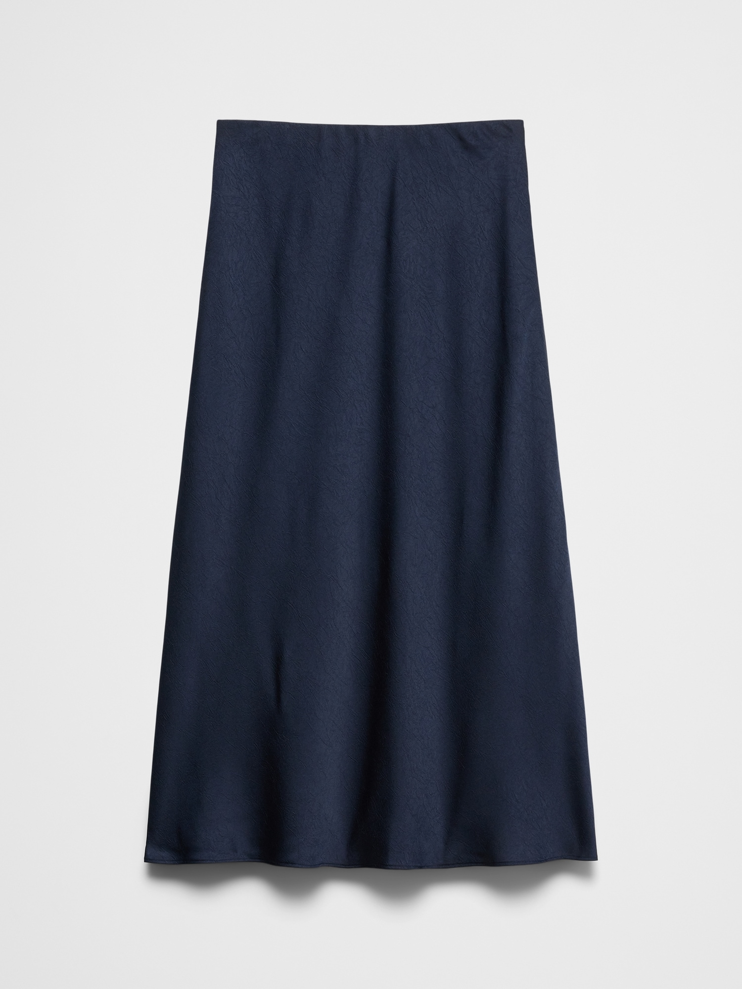 Image number 4 showing, Crushed Satin Midi Skirt