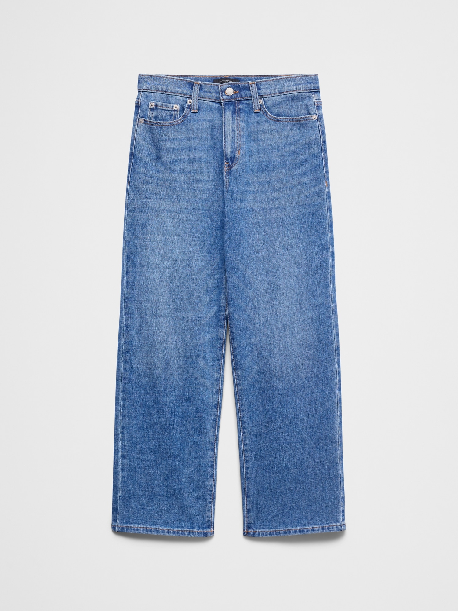 Image number 4 showing, Straight High-Rise Jean