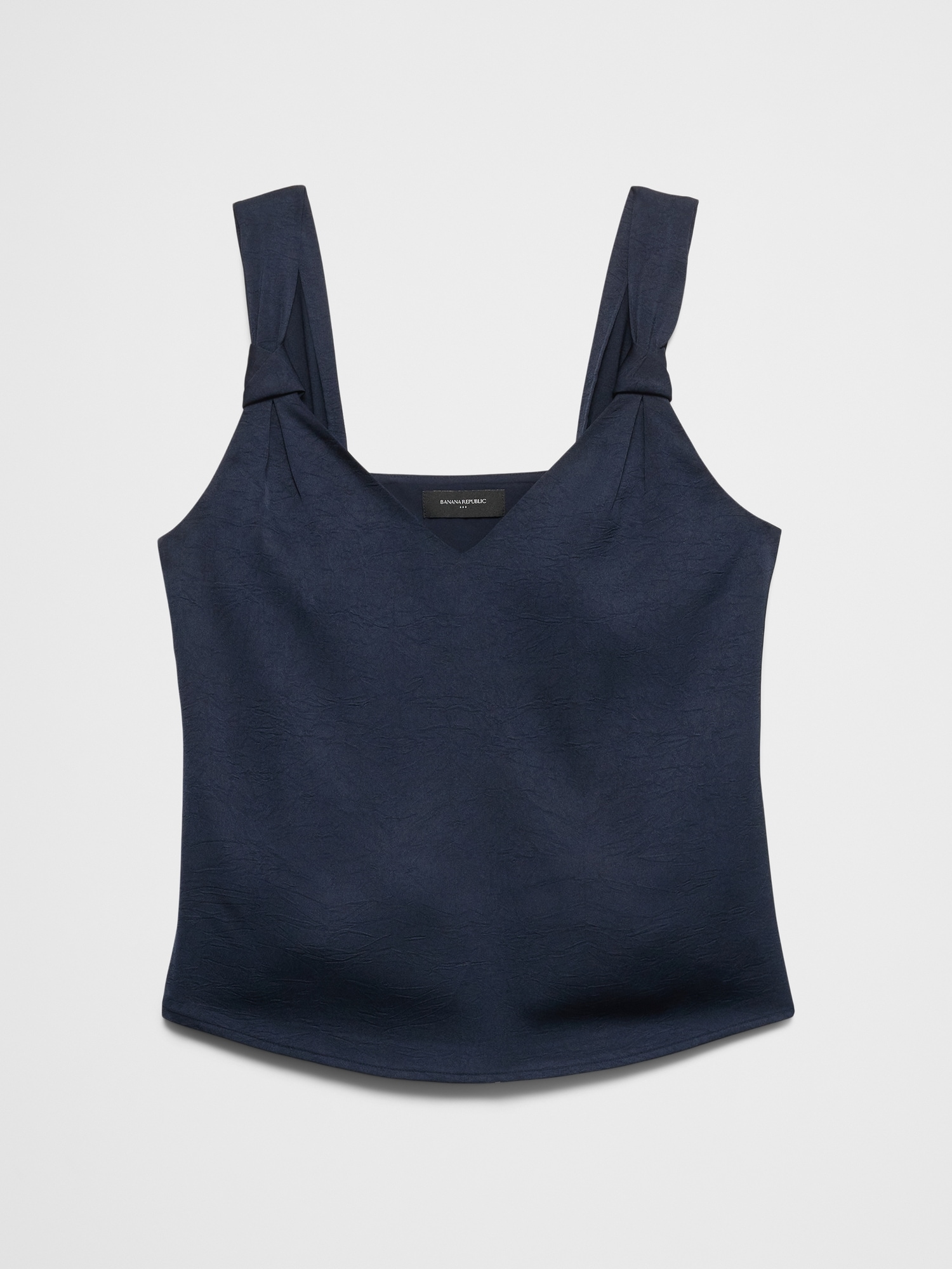 Image number 4 showing, Knotted V-Neck Top