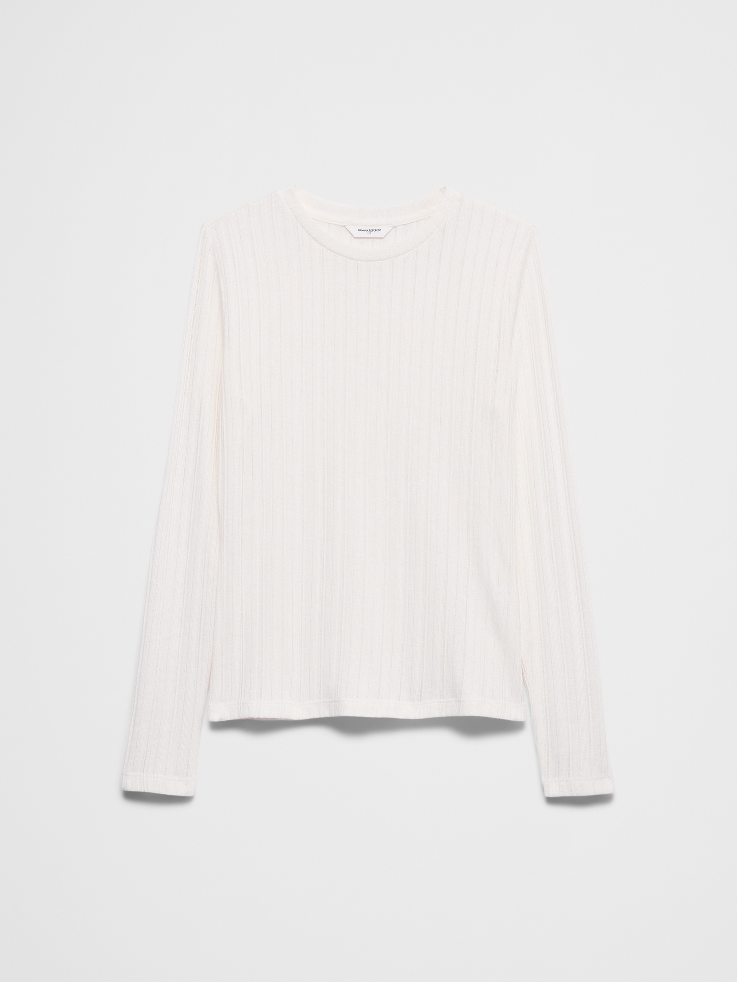 Image number 4 showing, Sheer Ribbed Top