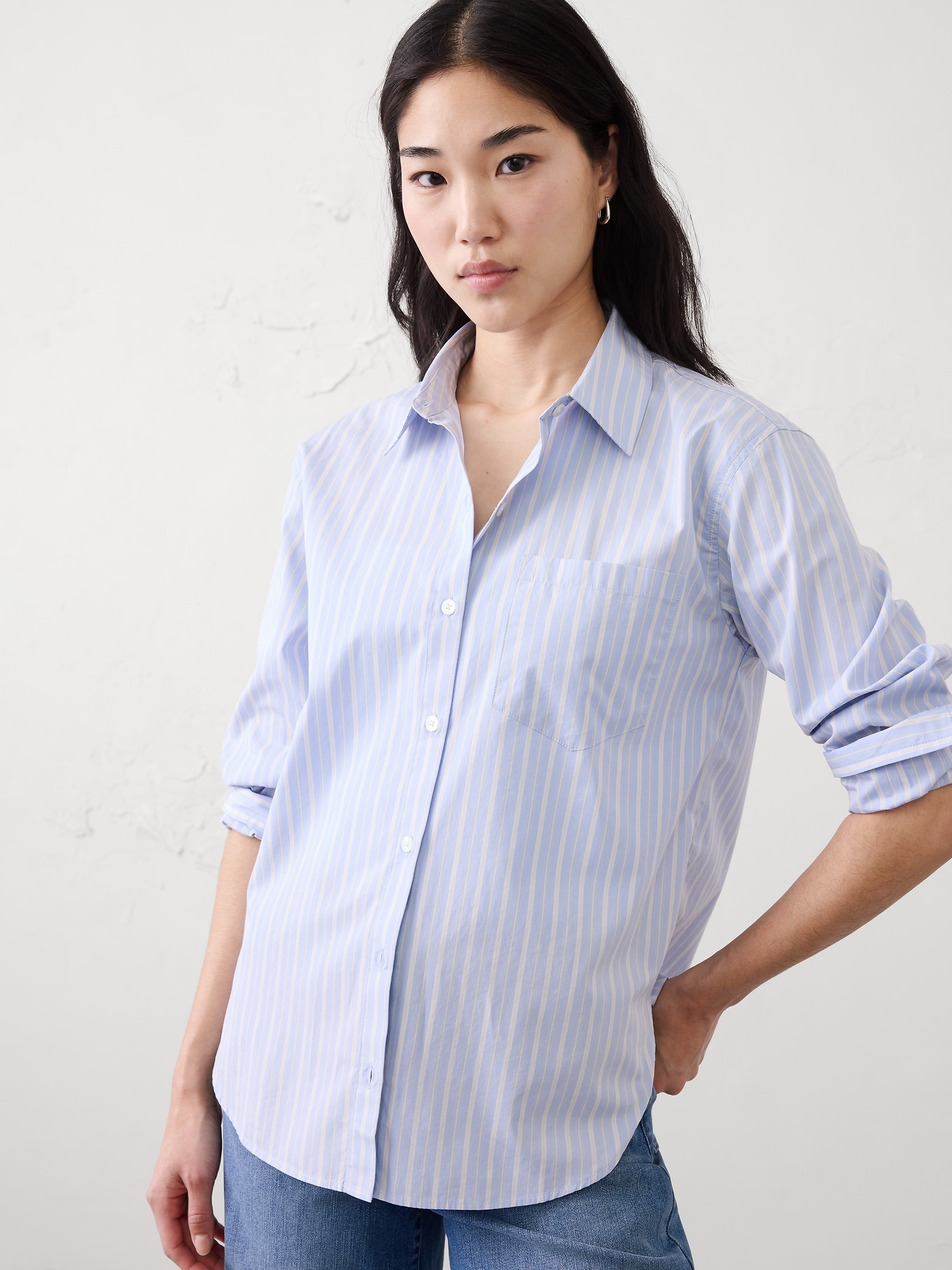 Image number 3 showing, Perfect Poplin Shirt