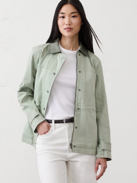 Denim Utility Jacket