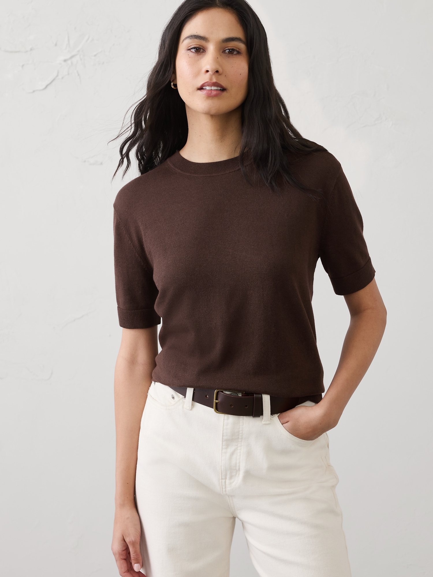 Image number 1 showing, Forever Short-Sleeve Sweater