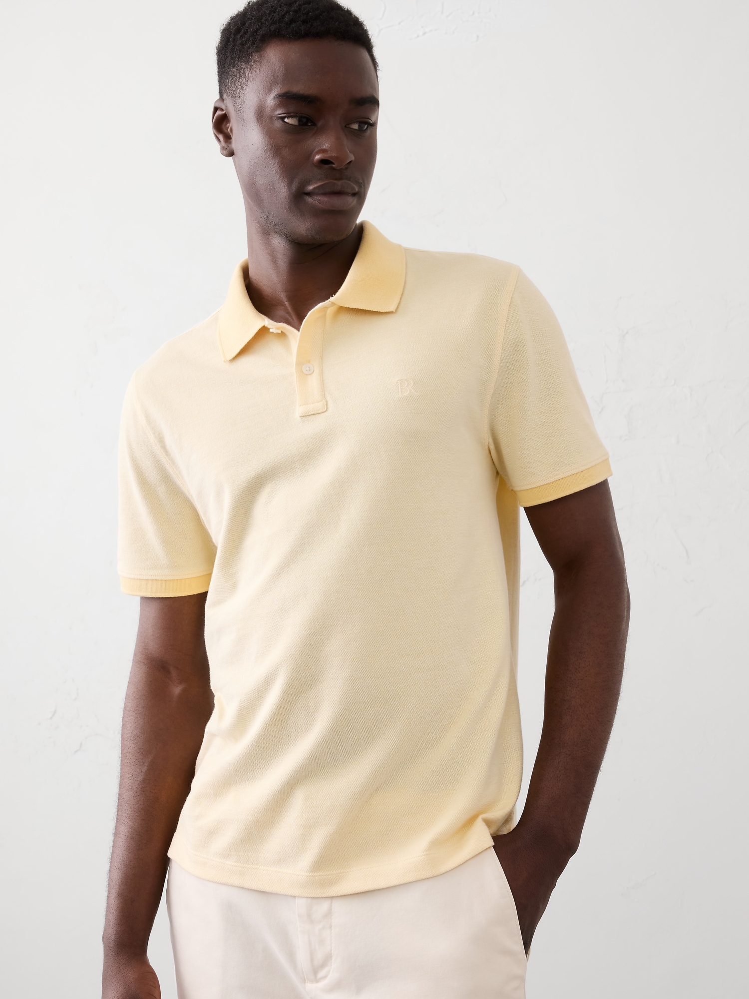 Slim-Fit Pique Polo