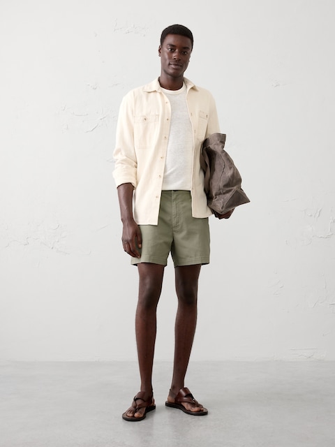 Slim-Fit 5" Summerweight Chino Short