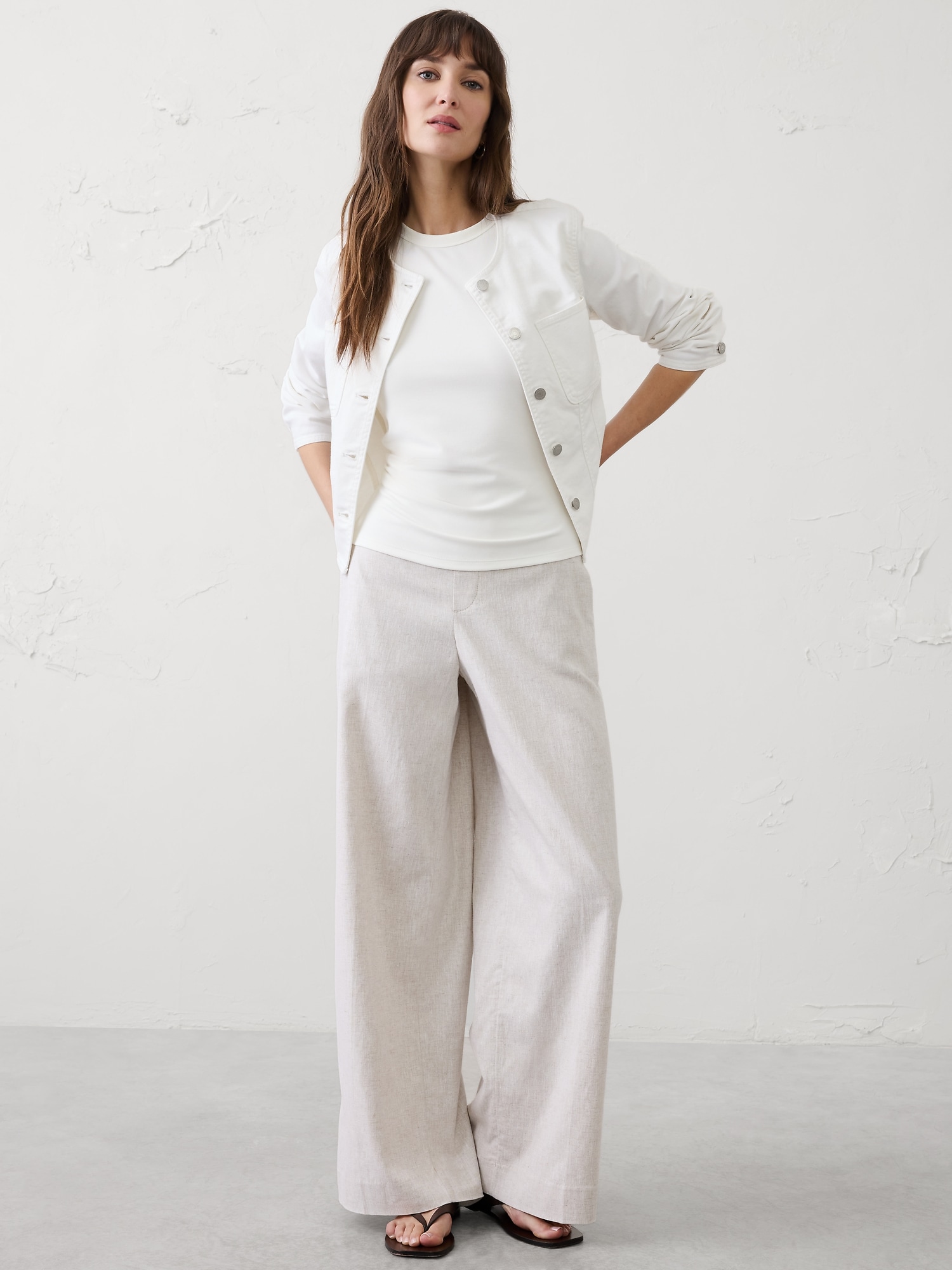 Image number 3 showing, Soft Interlock Side-Shirred Top