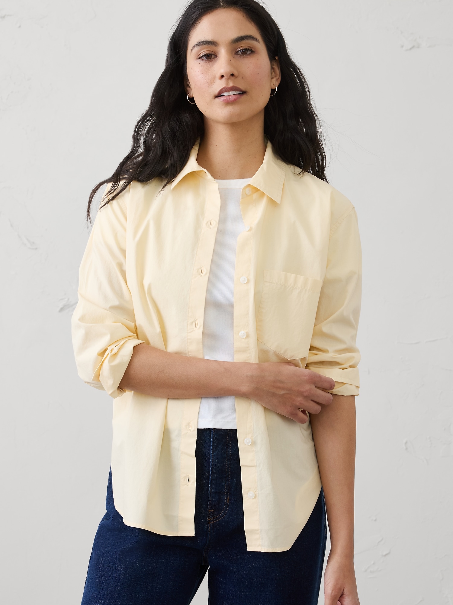 Image number 1 showing, Perfect Poplin Shirt
