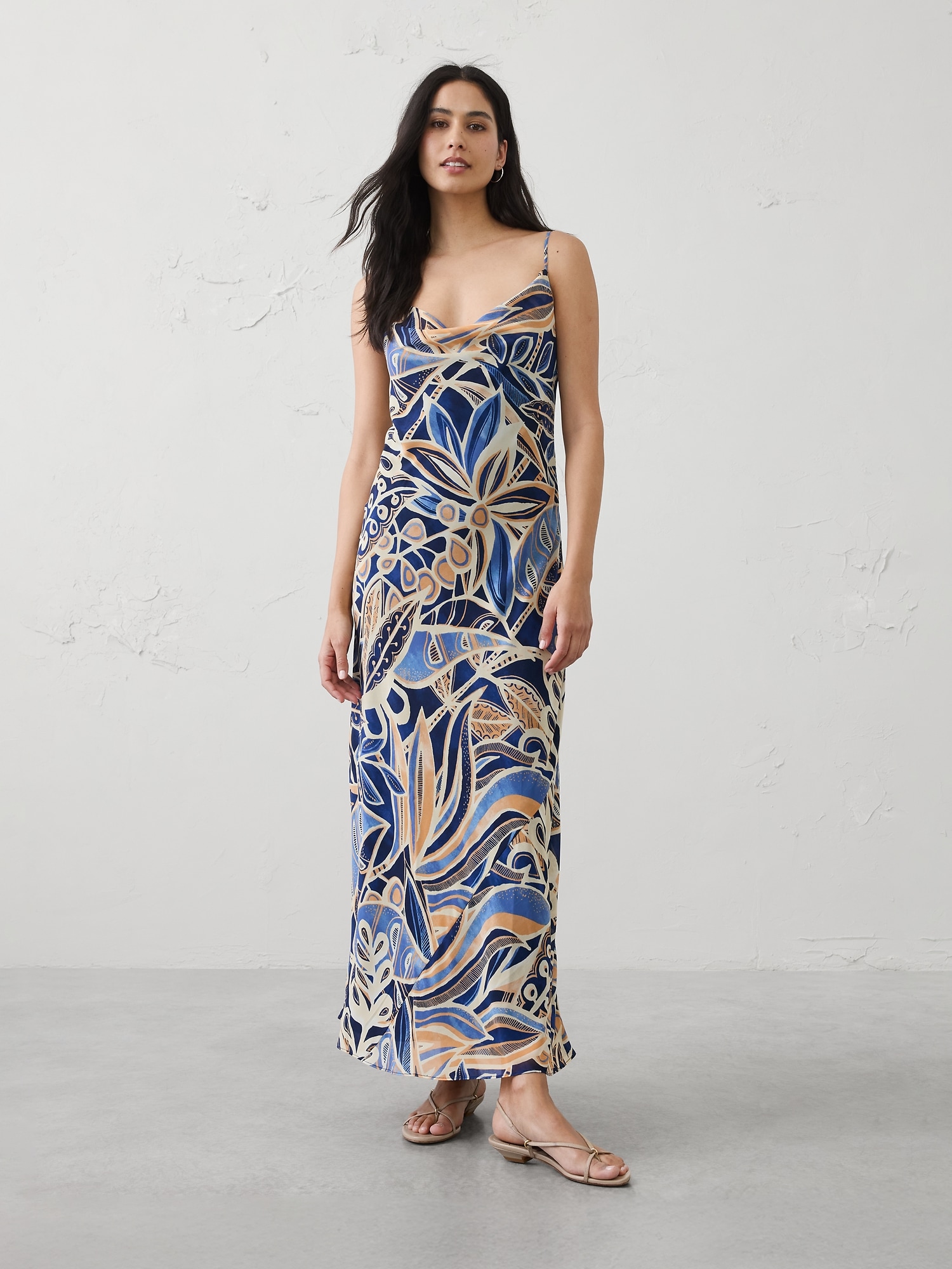 Image number 1 showing, Chiffon Maxi Dress