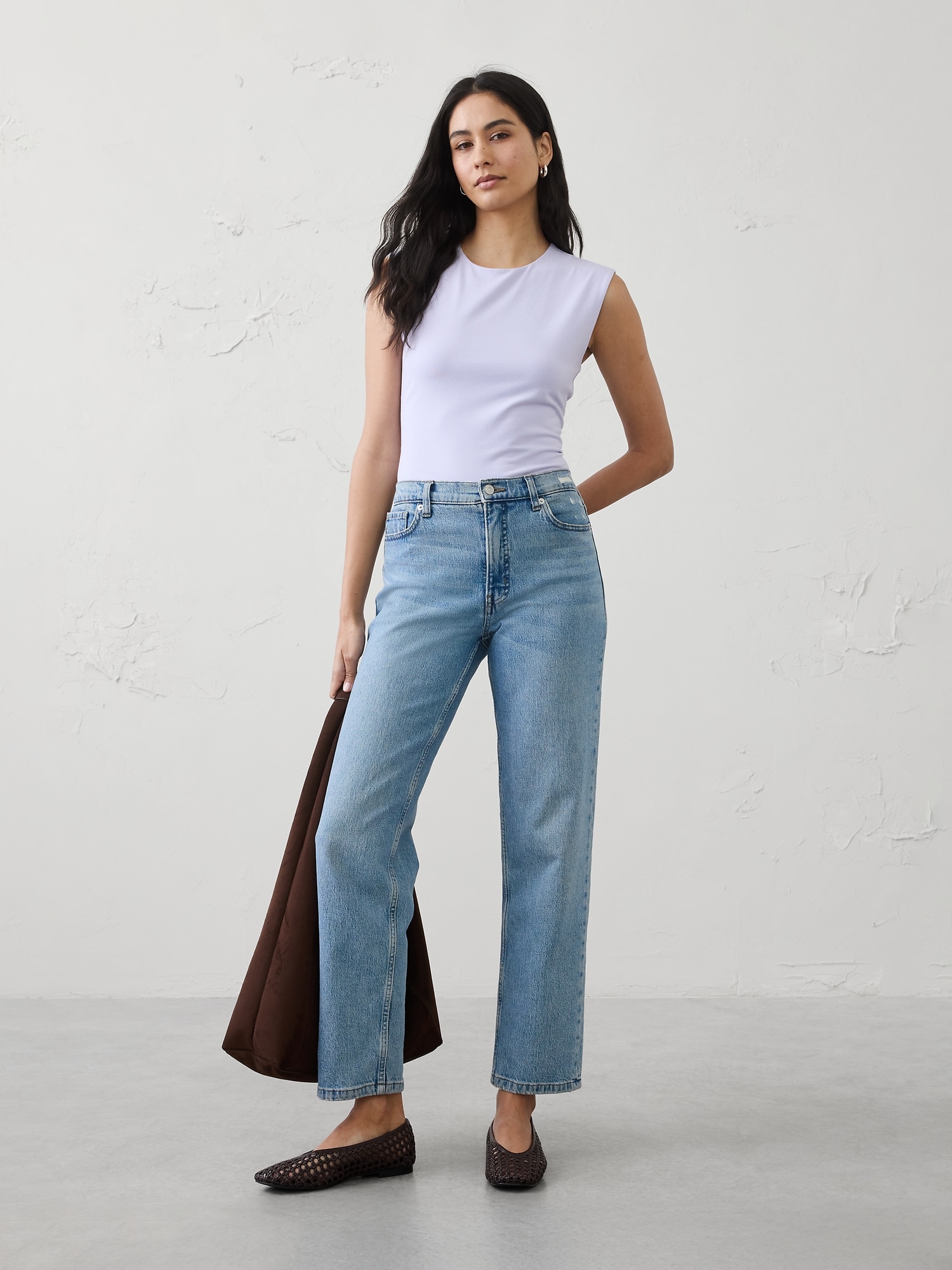 Image number 1 showing, Soft Stretch Crew-Neck T-Shirt
