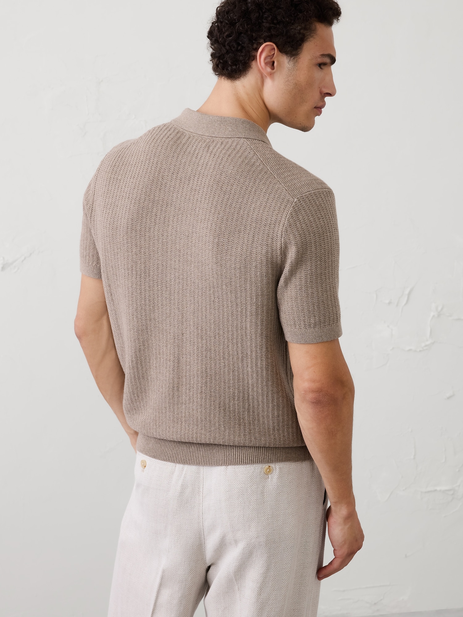 Image number 5 showing, Textured Sweater Polo