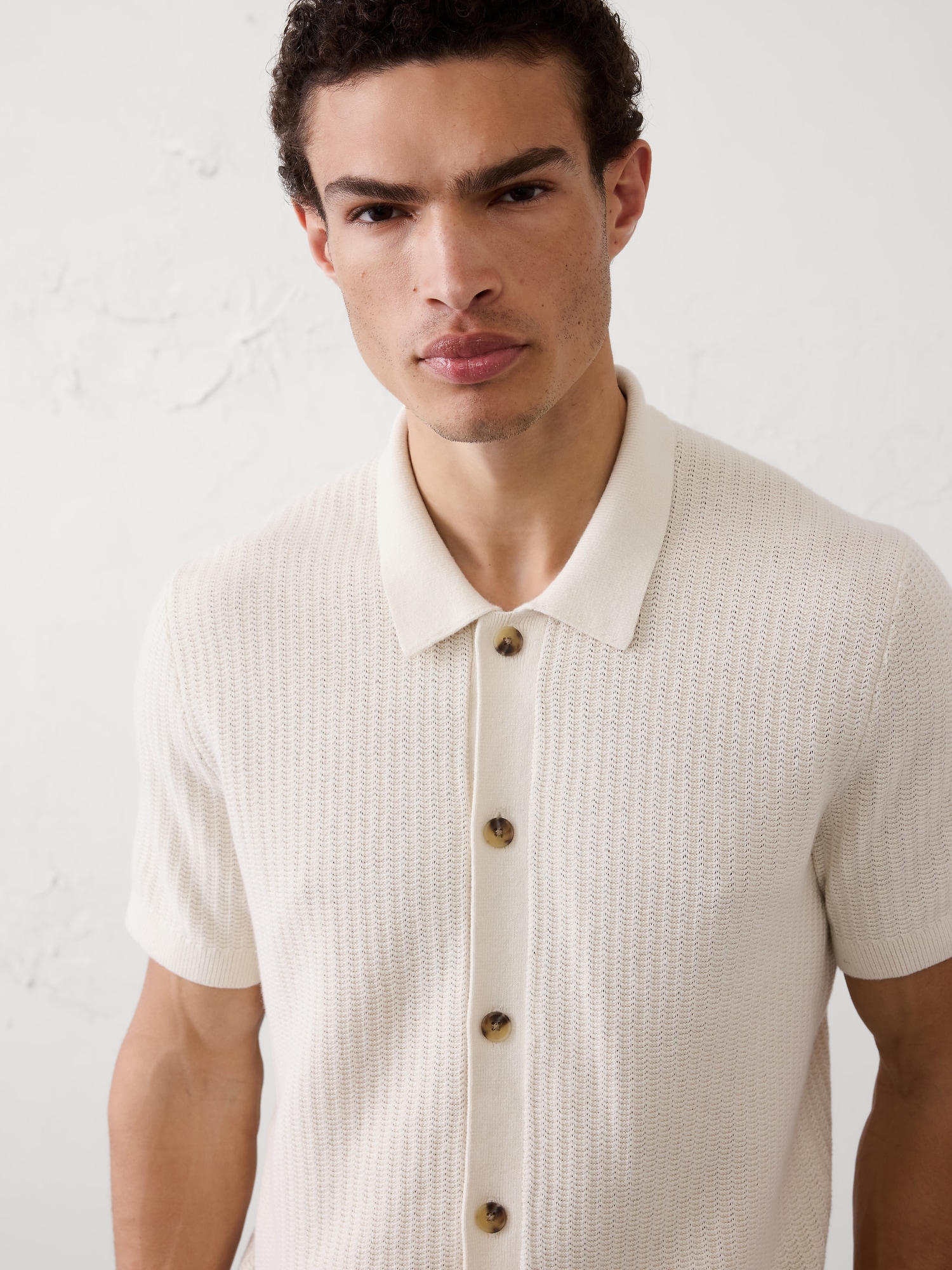Image number 3 showing, Textured Sweater Polo