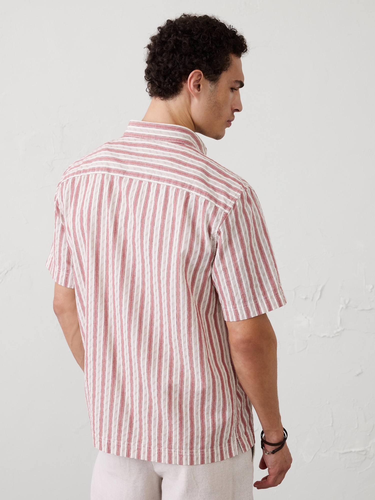 Image number 2 showing, Standard-Fit Seersucker Shirt