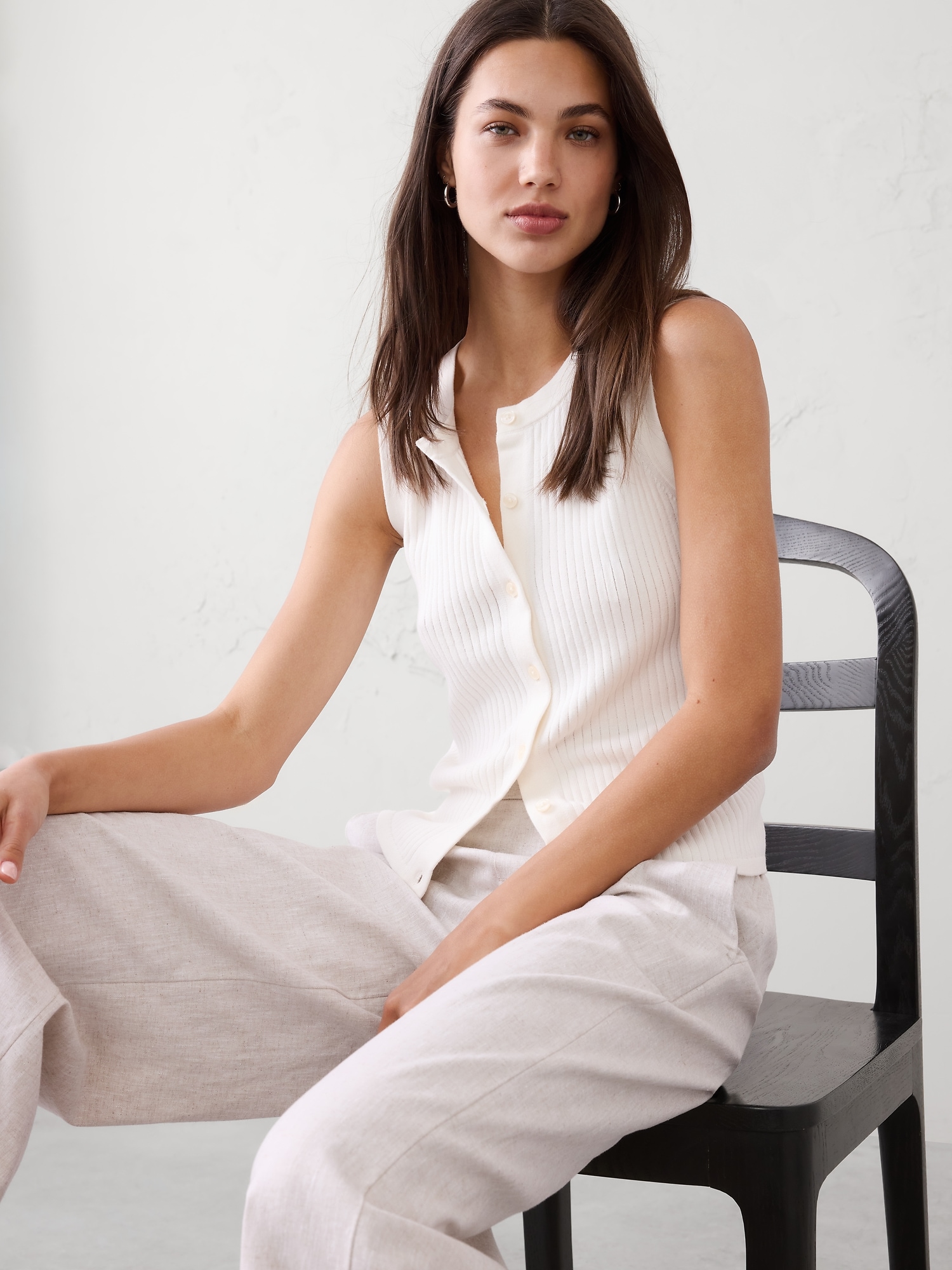 Image number 3 showing, Ribbed Sweater Tank