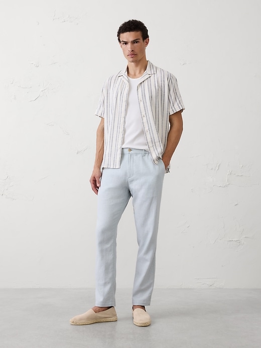 Linen-Blend Pant | Banana Republic Factory