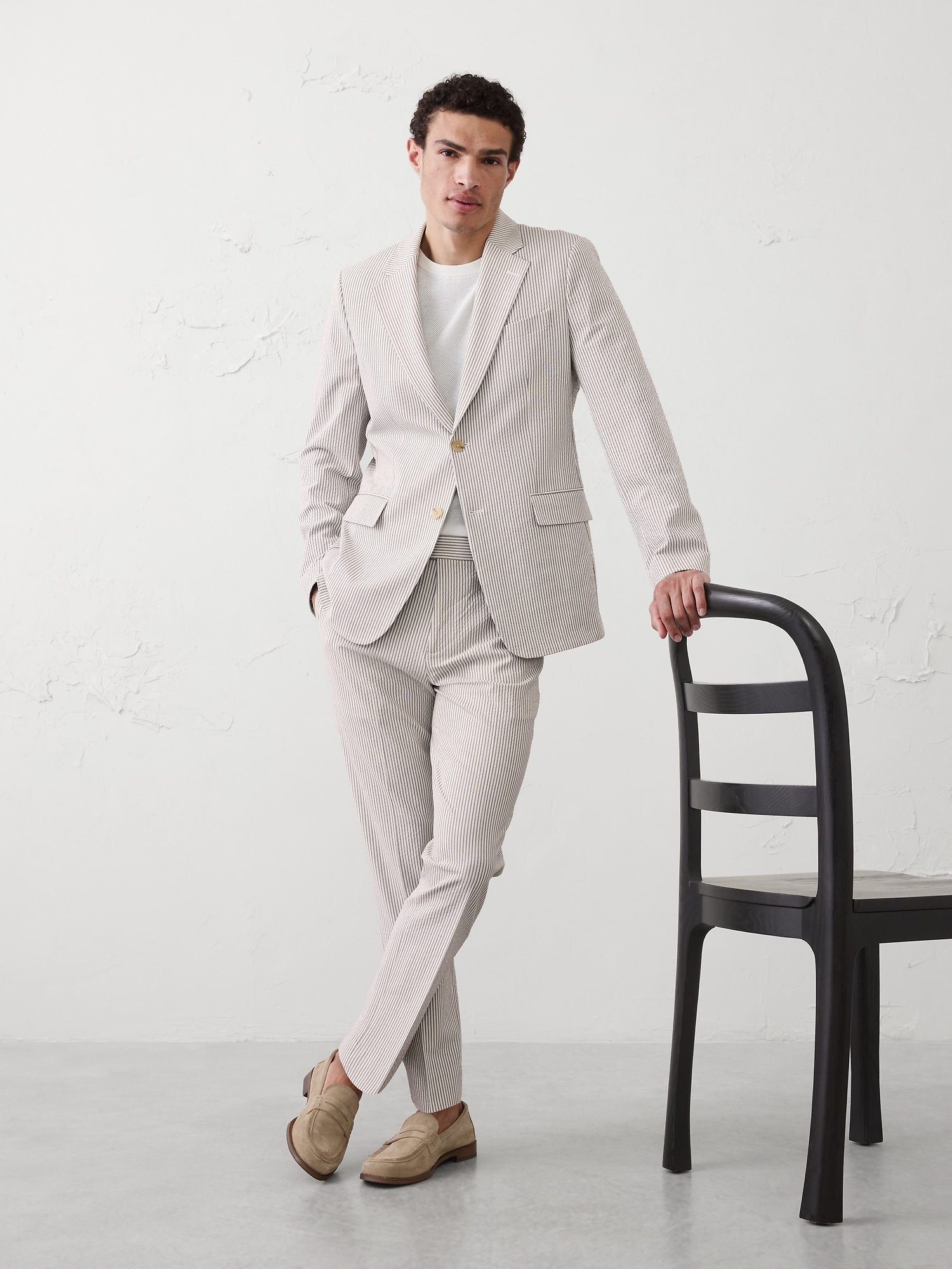 Image number 3 showing, Seersucker Suit Jacket