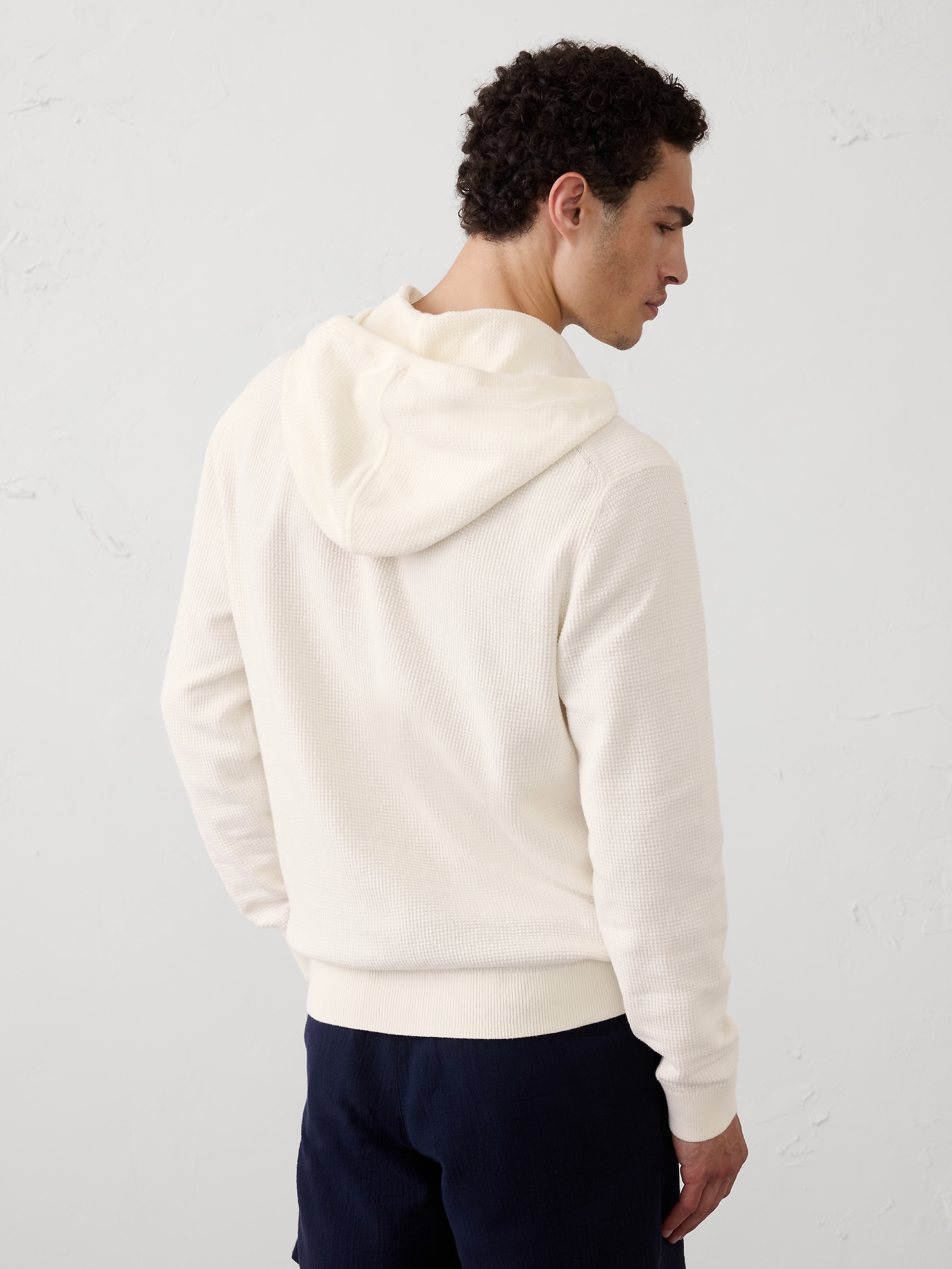 Image number 2 showing, Textured Sweater Hoodie