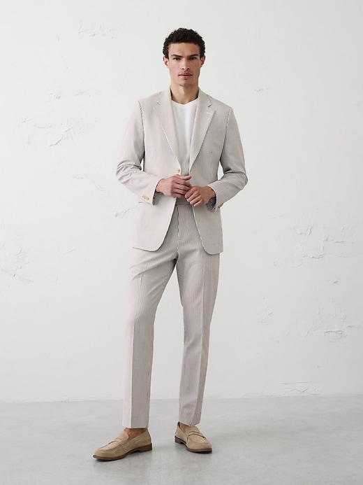 Seersucker Suit Trouser | Banana Republic Factory