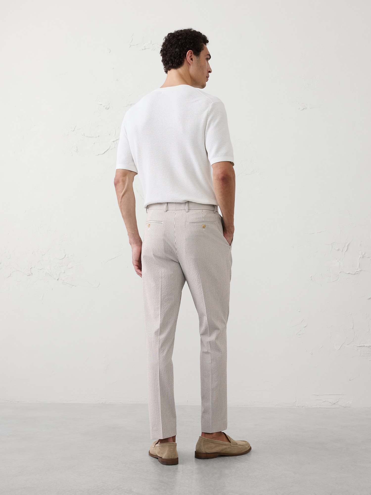 Image number 2 showing, Seersucker Suit Trouser
