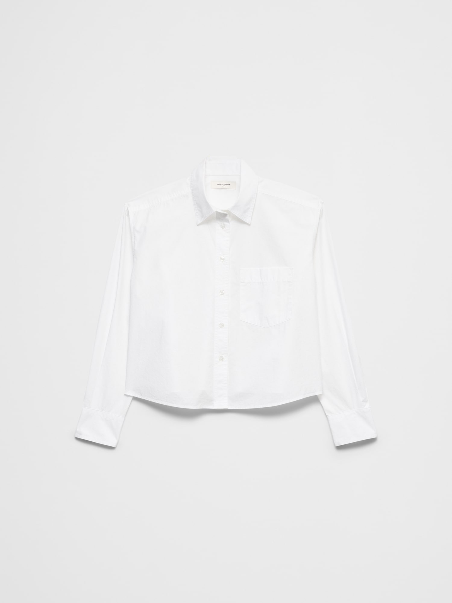 Image number 4 showing, Cotton Cropped Shirt