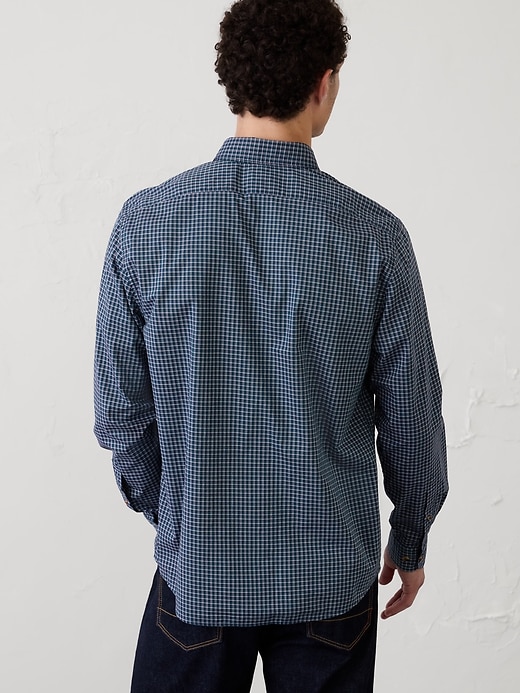 Standard-Fit Softwash Chambray Shirt | Banana Republic Factory