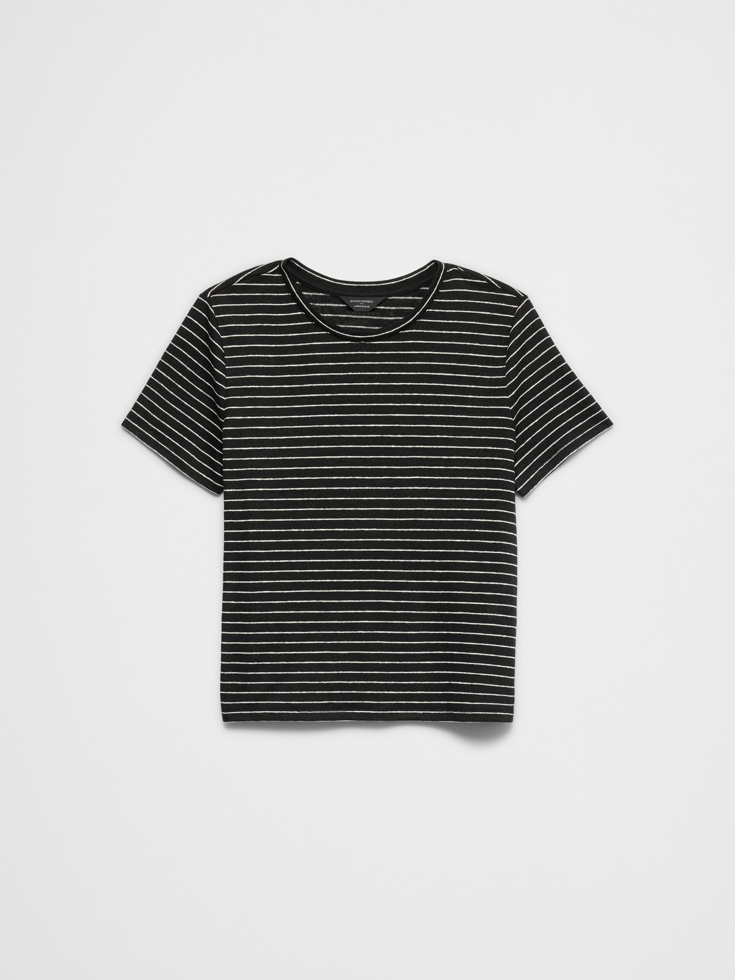 Image number 4 showing, Linen-Blend T-Shirt