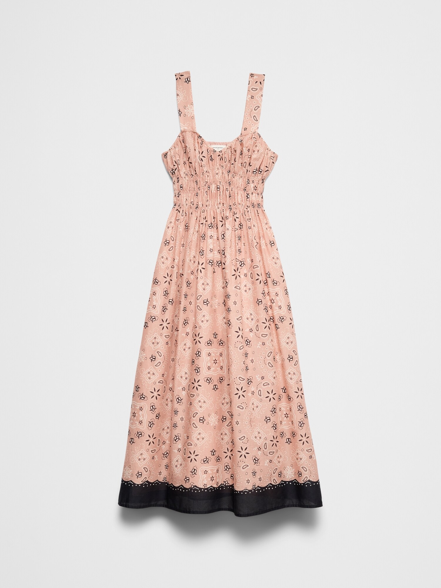 Image number 4 showing, Voile Shirred-Bust Midi Dress