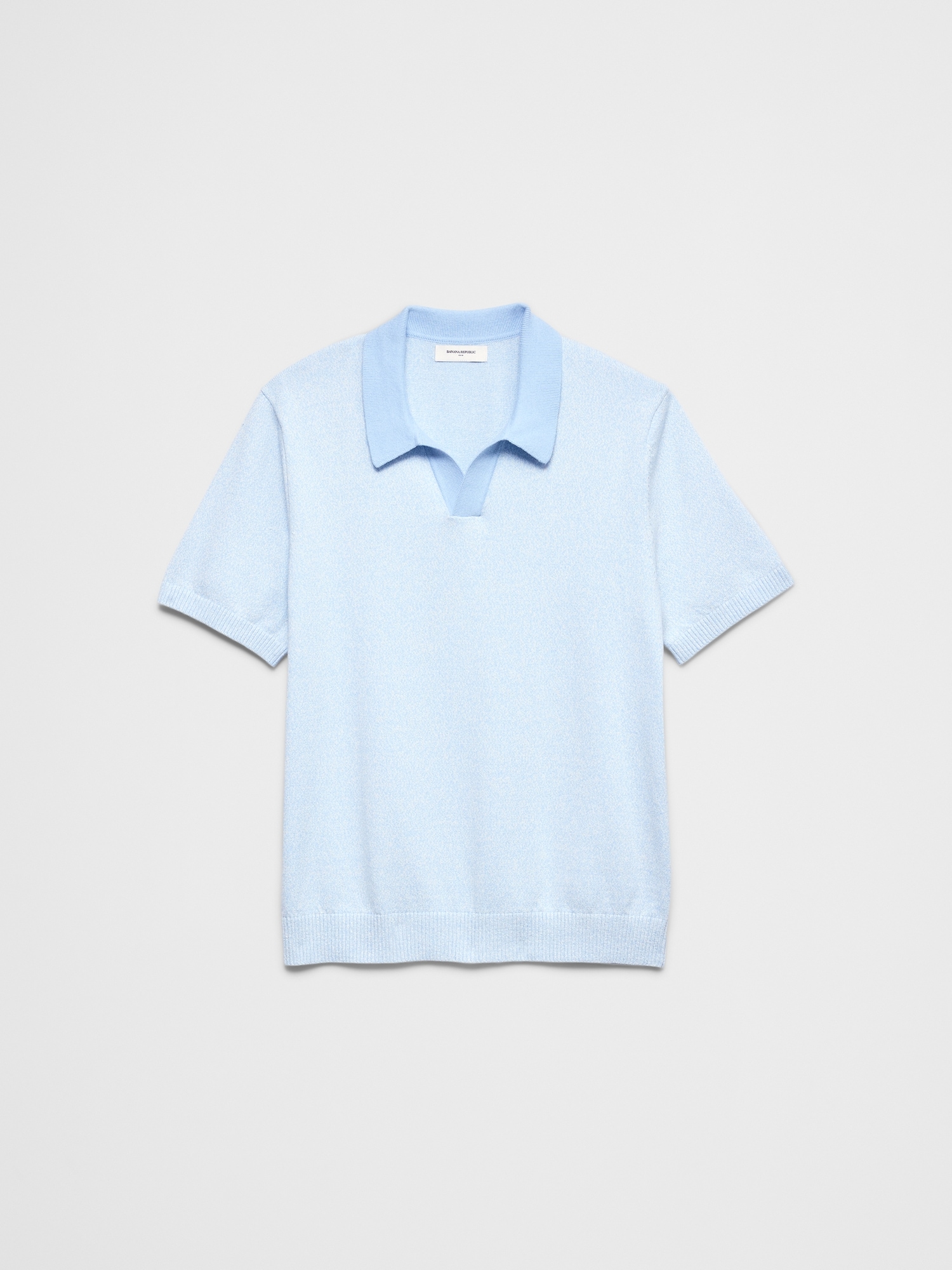 Image number 4 showing, Johnny Collar Marled Polo