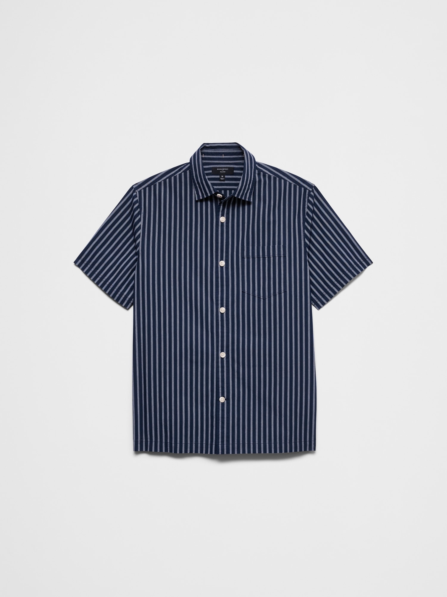 Image number 4 showing, Relaxed-Fit Striped Poplin Shirt